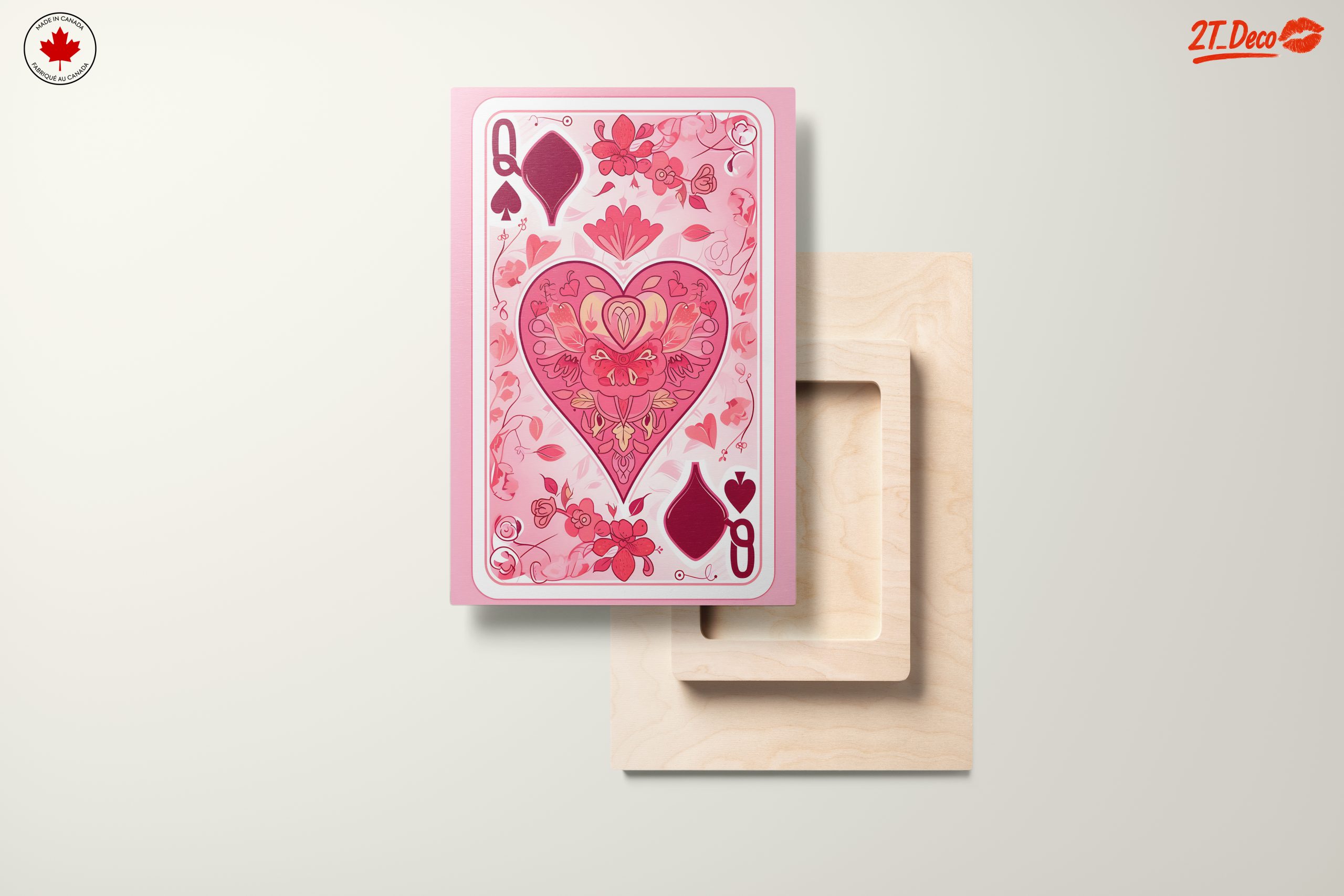 Stylized Floral Playing Card Art - Image 11