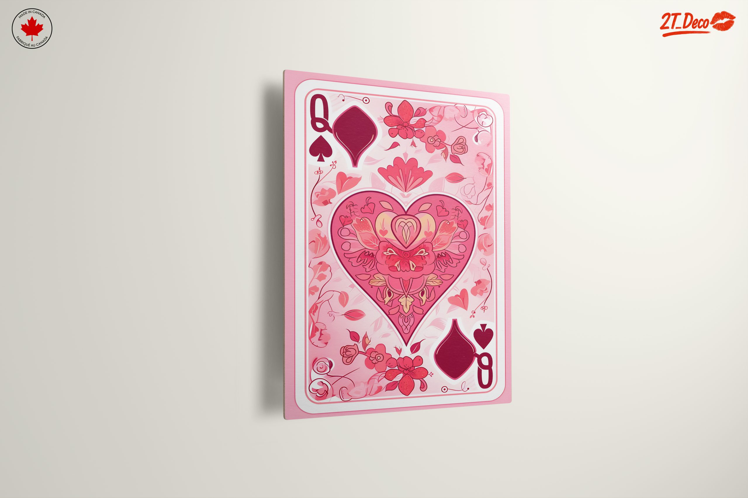 Stylized Floral Playing Card Art - Image 13