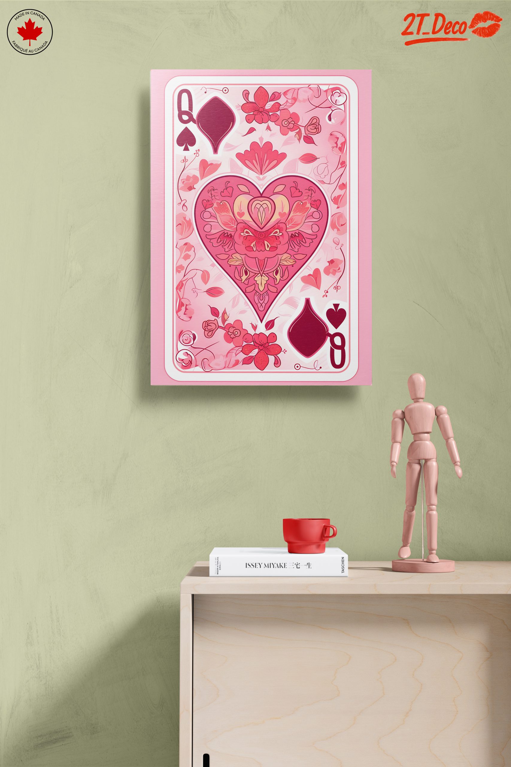 Stylized Floral Playing Card Art - Image 14