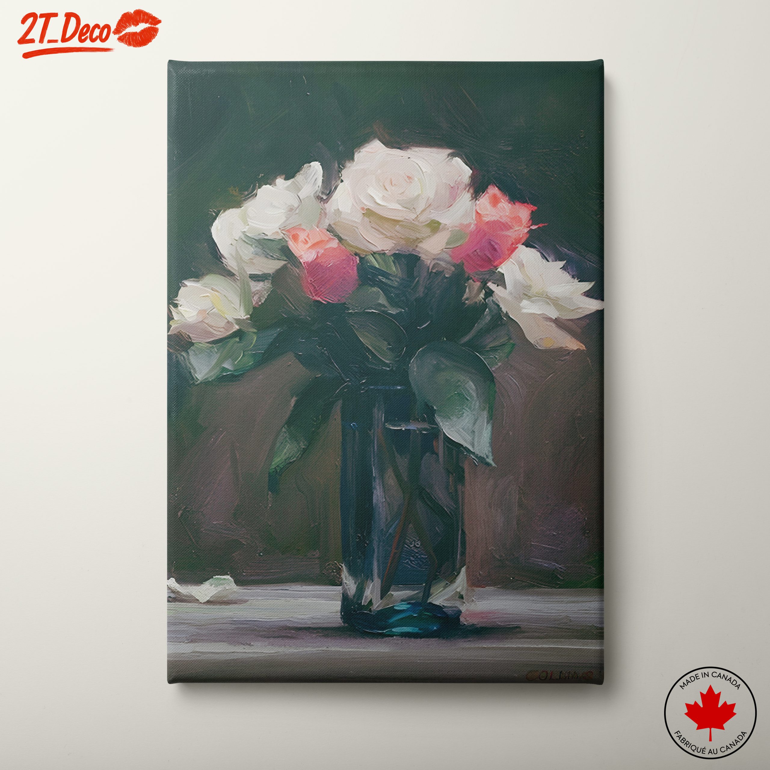 Elegant Floral Arrangement with Roses 4