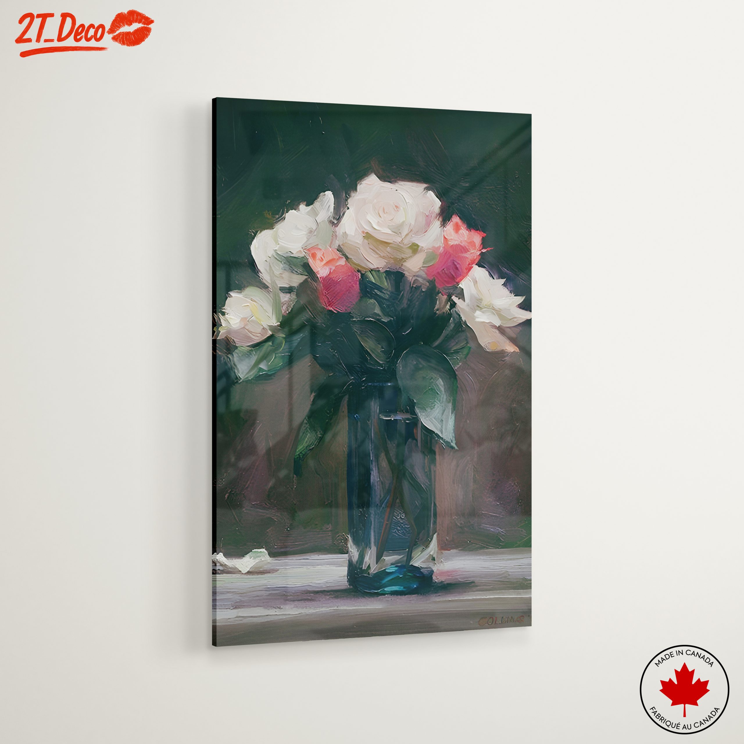 Elegant Floral Arrangement with Roses 4 - Image 6