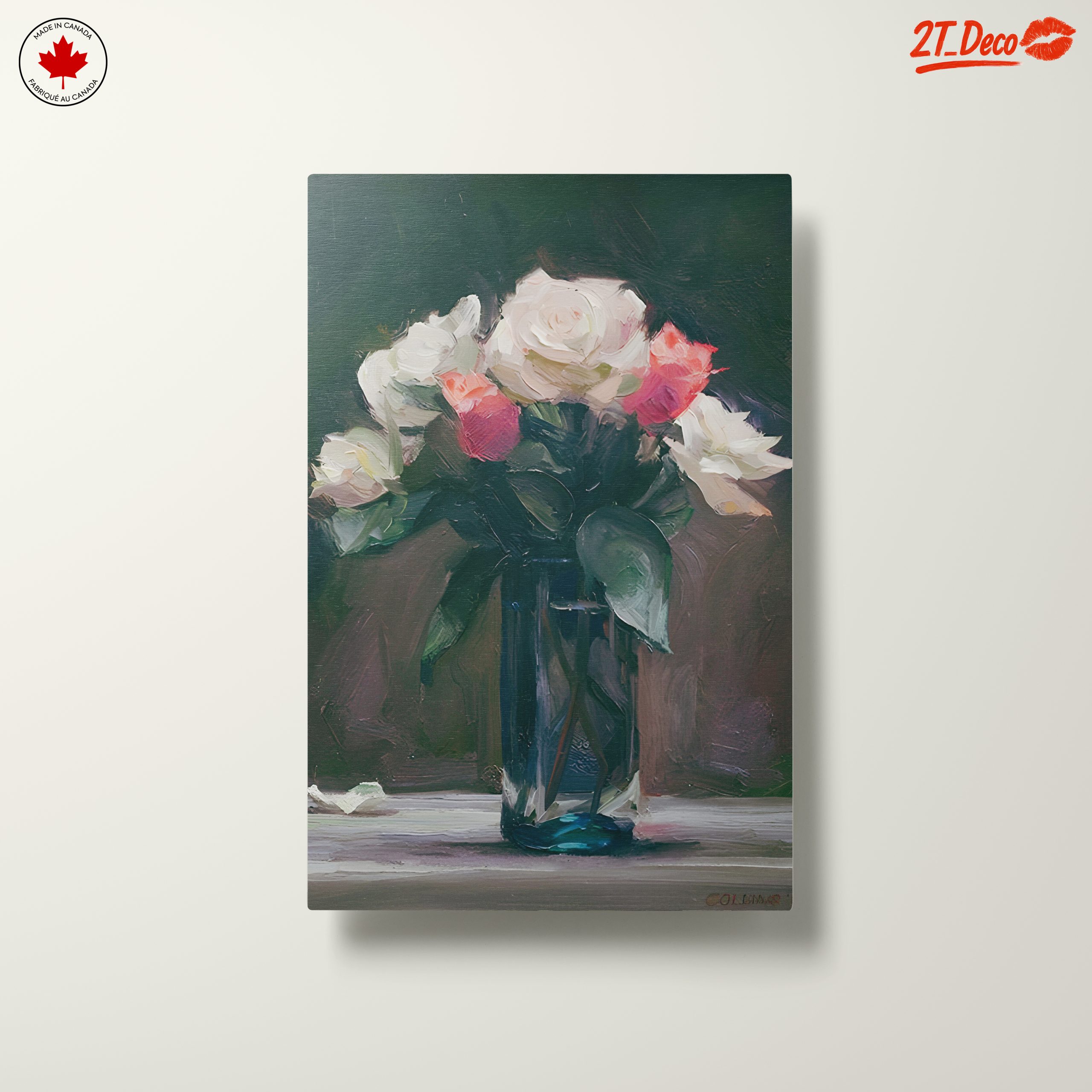 Elegant Floral Arrangement with Roses 4 - Image 10