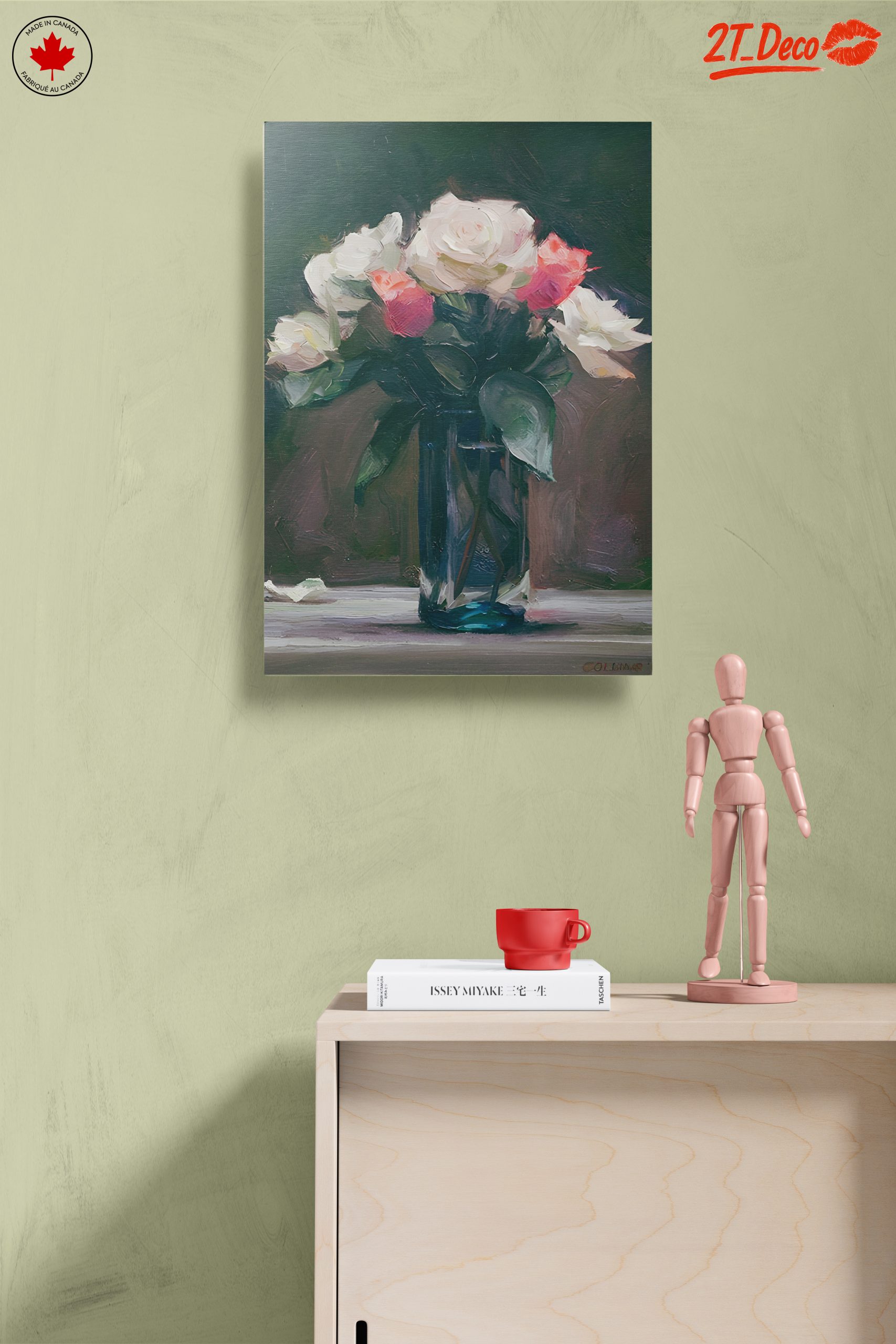 Elegant Floral Arrangement with Roses 4 - Image 14
