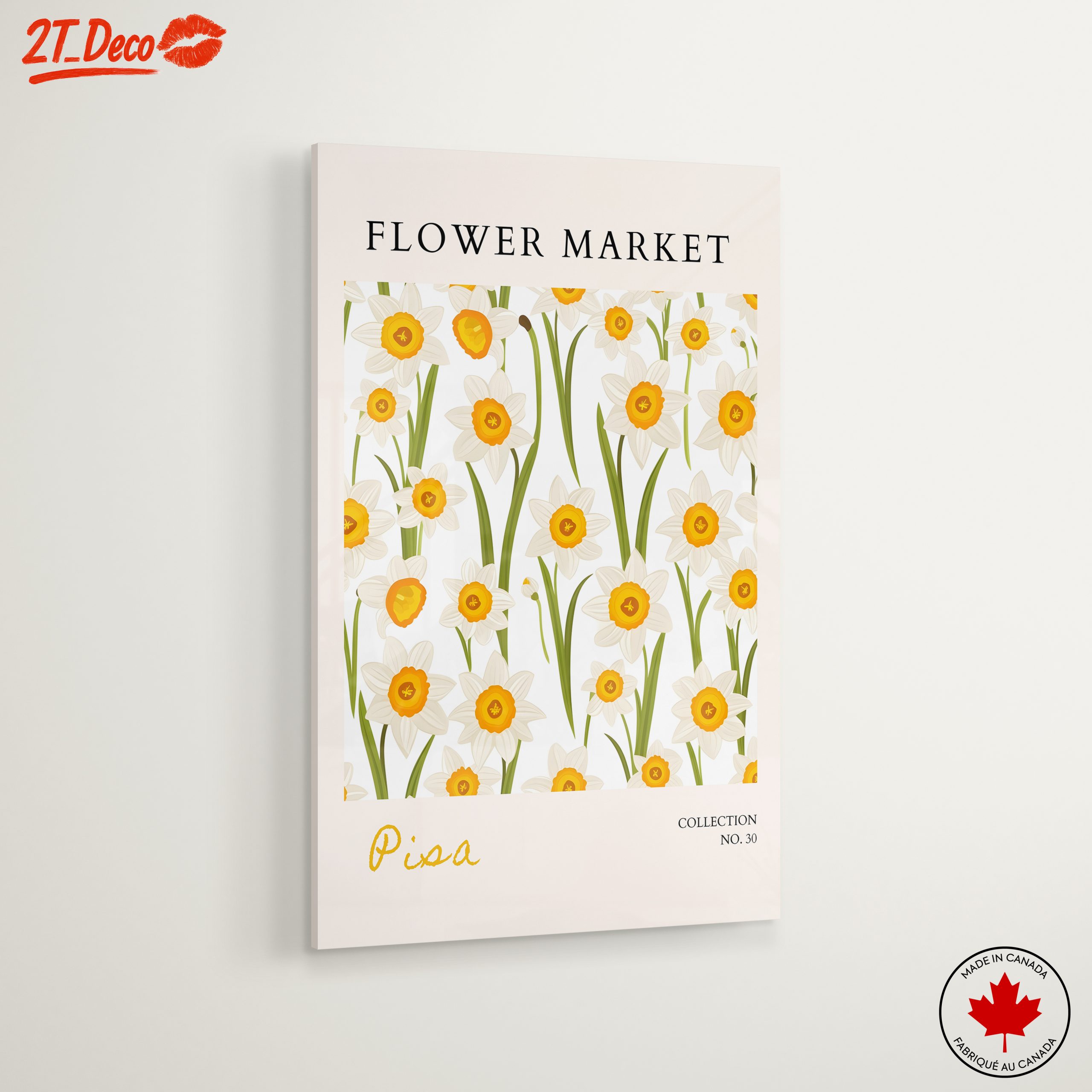 Flower Market Daffodils Art - Image 6