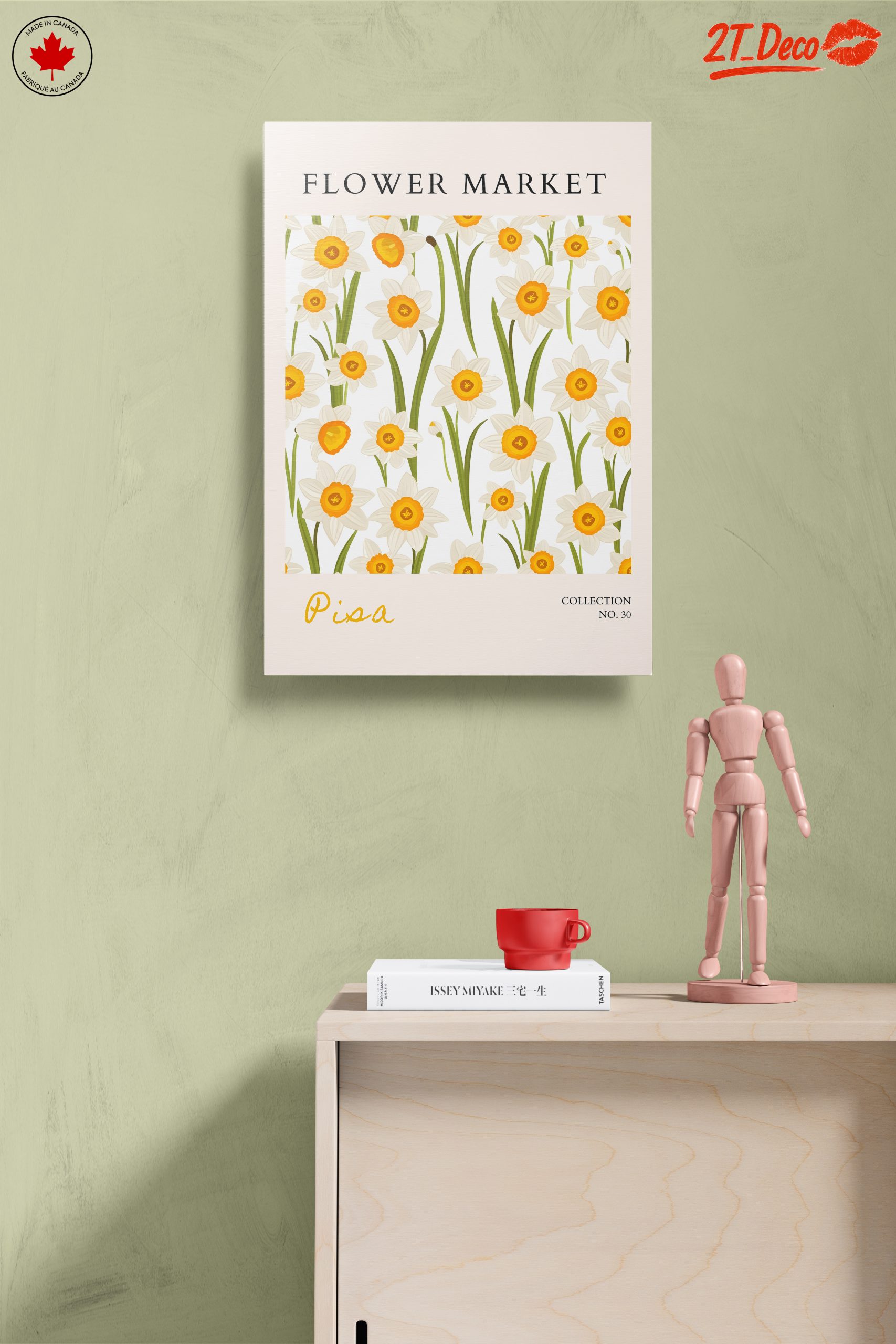 Flower Market Daffodils Art - Image 14