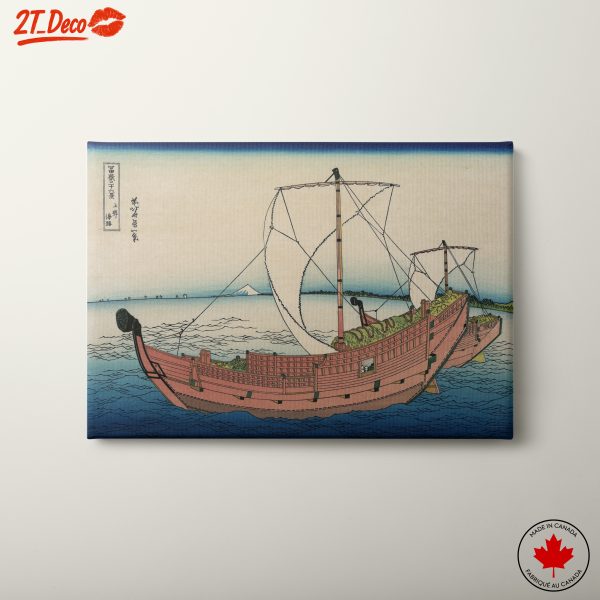 Traditional Japanese Boats in Tranquil Waters