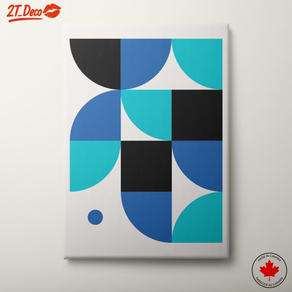 Bold Geometric Abstract Artwork 4