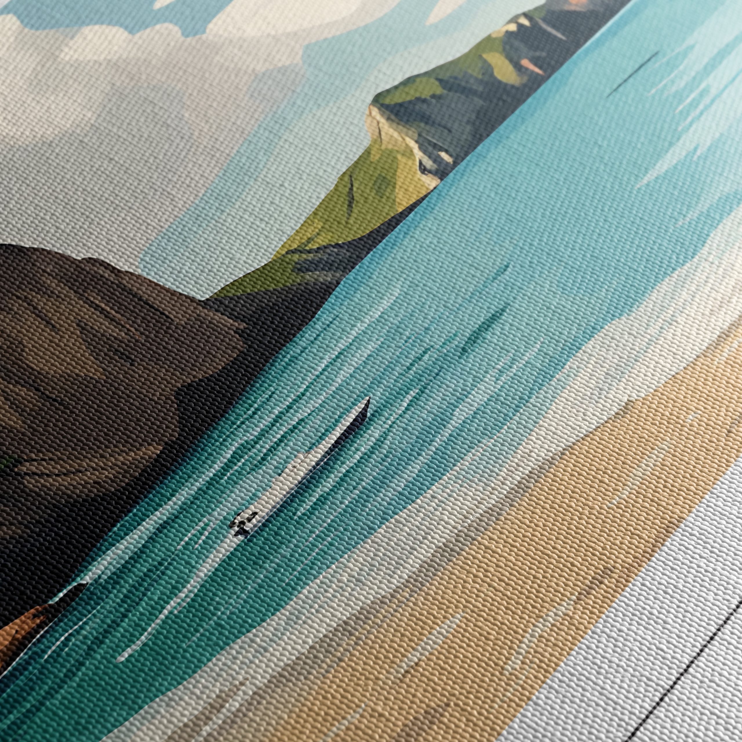 Azores Coastal Landscape Artwork - Image 5