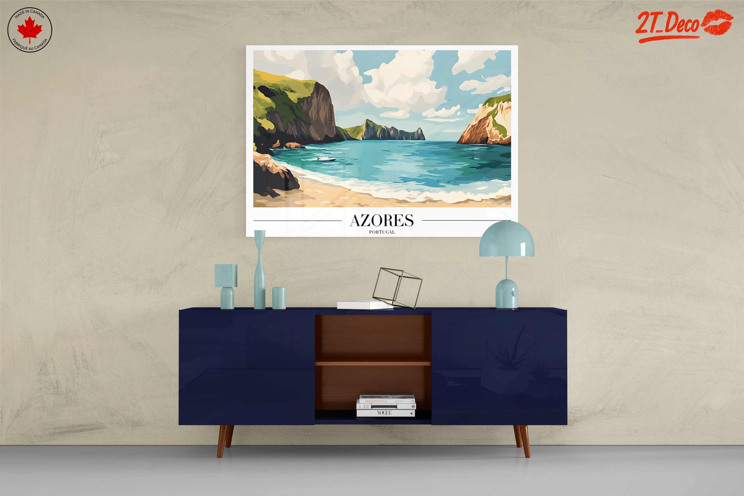 Azores Coastal Landscape Artwork - Image 8