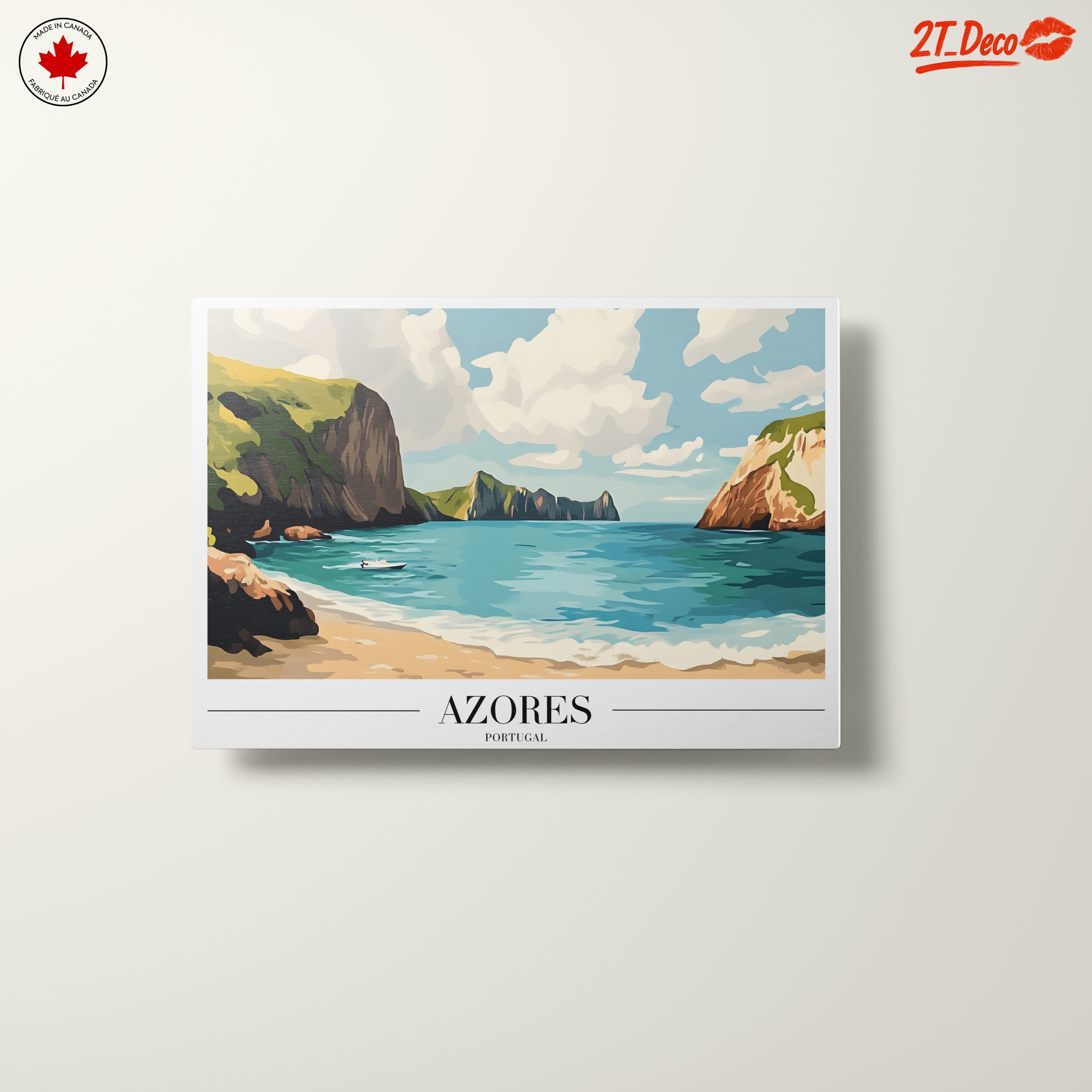 Azores Coastal Landscape Artwork - Image 10