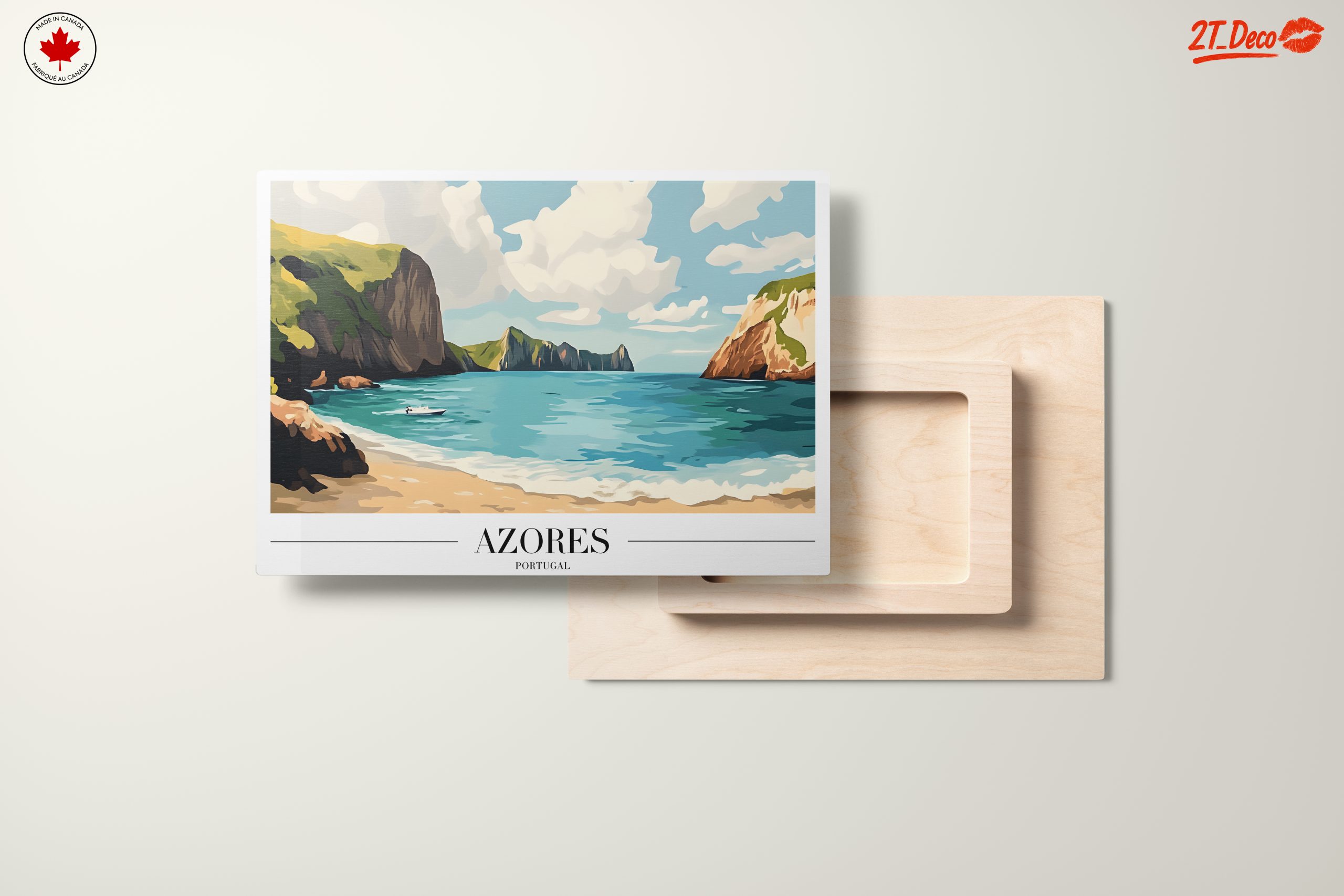 Azores Coastal Landscape Artwork - Image 11