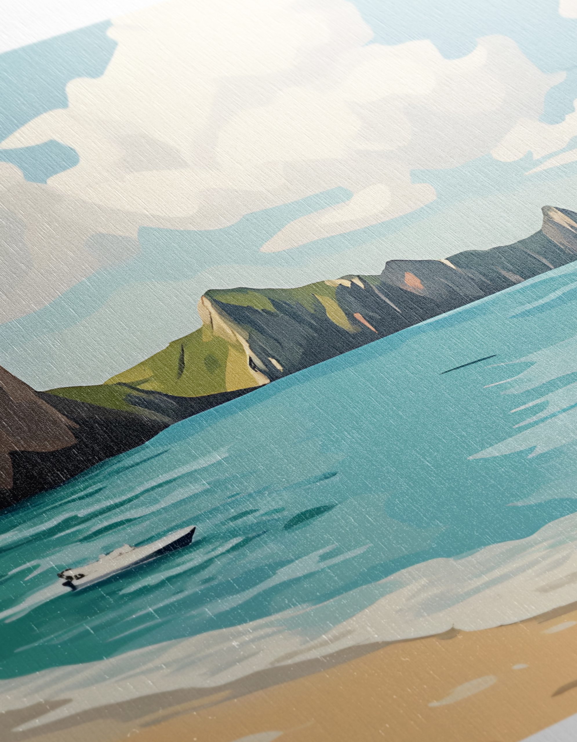 Azores Coastal Landscape Artwork - Image 12