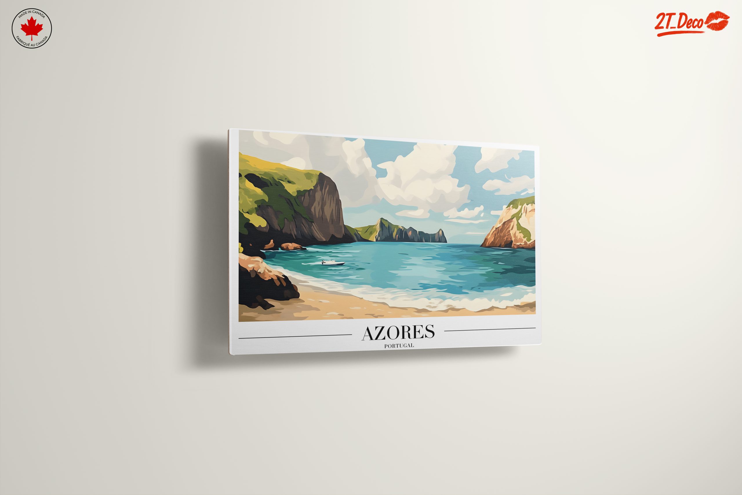Azores Coastal Landscape Artwork - Image 13