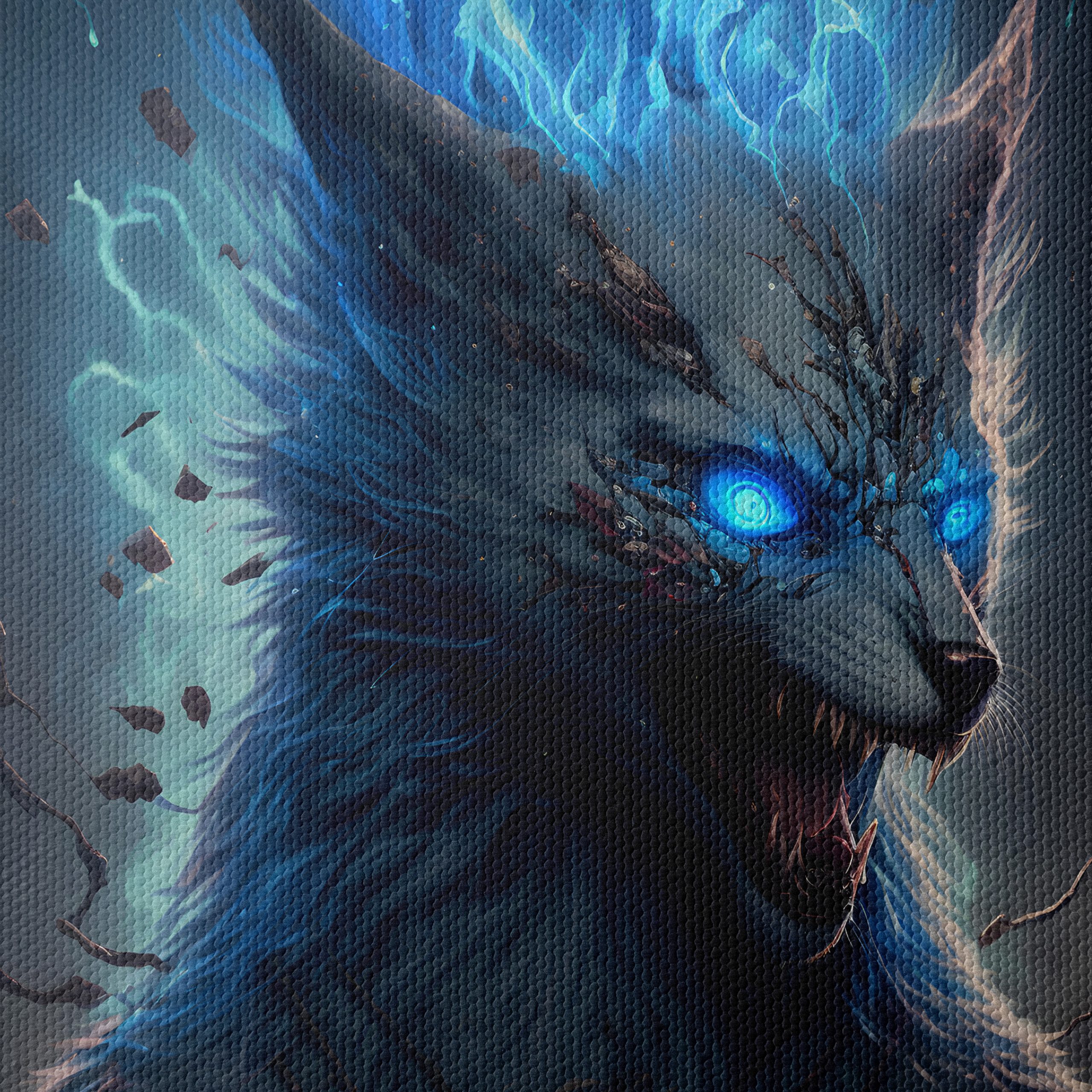 Fierce Fantasy Wolf Character - Image 4
