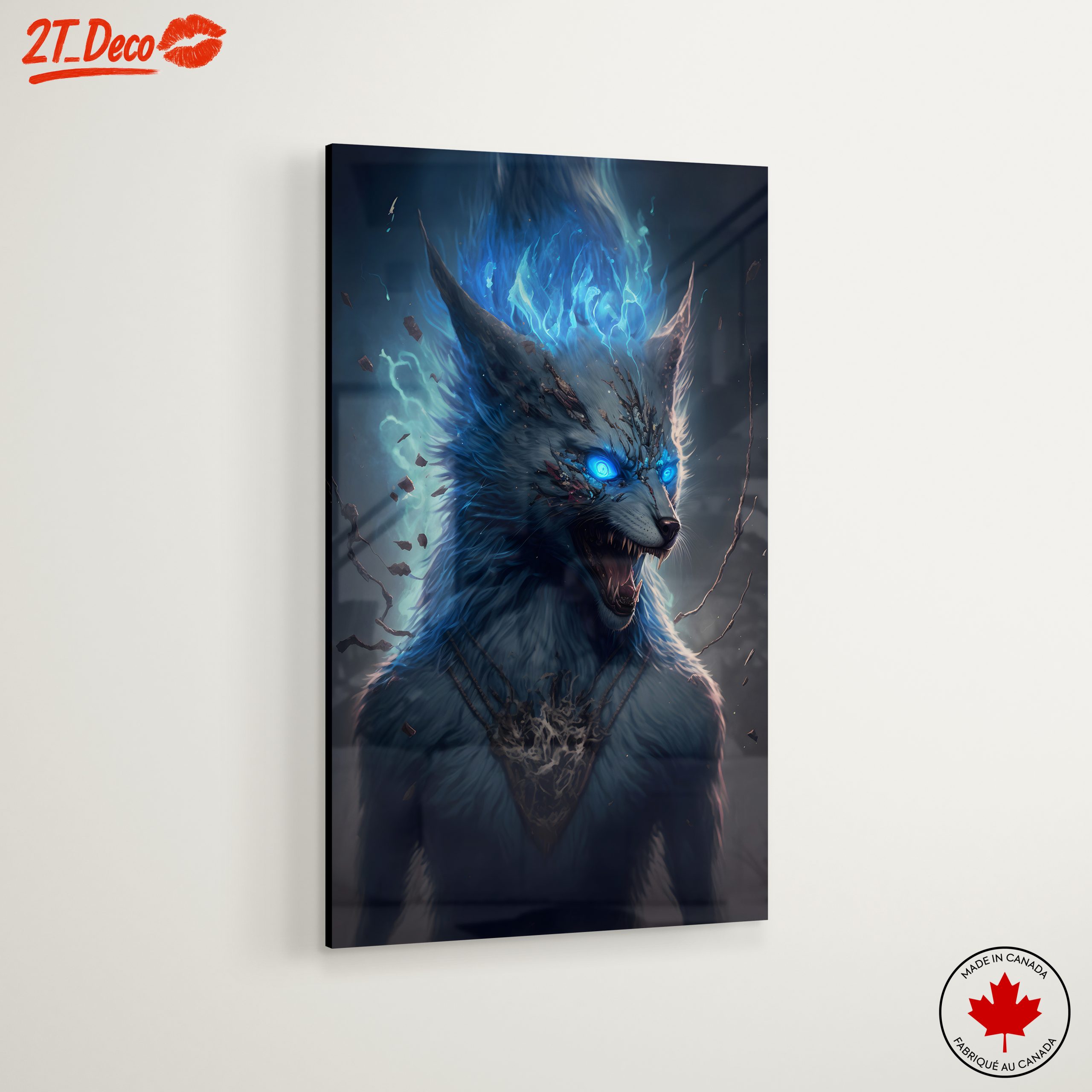 Fierce Fantasy Wolf Character - Image 6