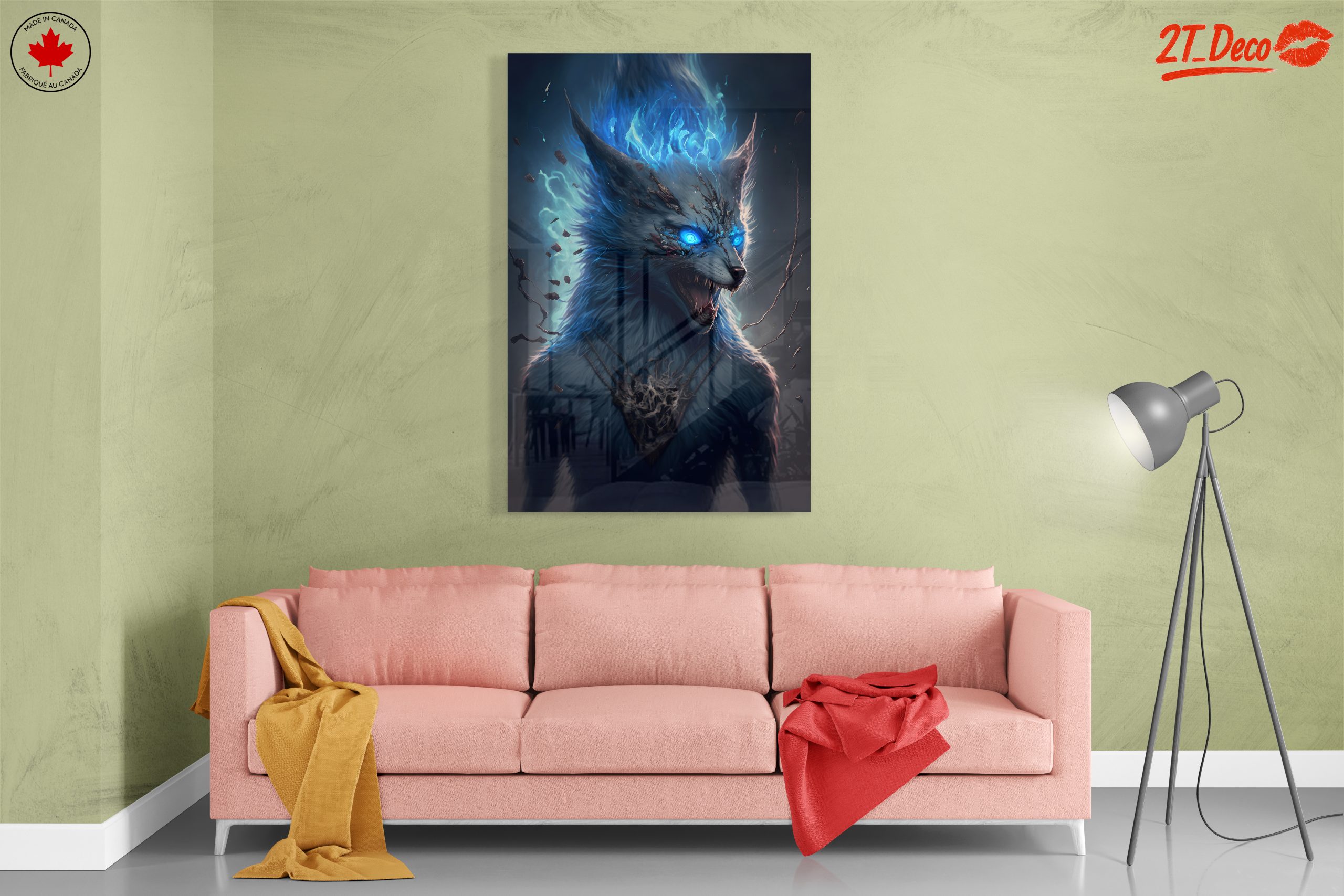 Fierce Fantasy Wolf Character - Image 7