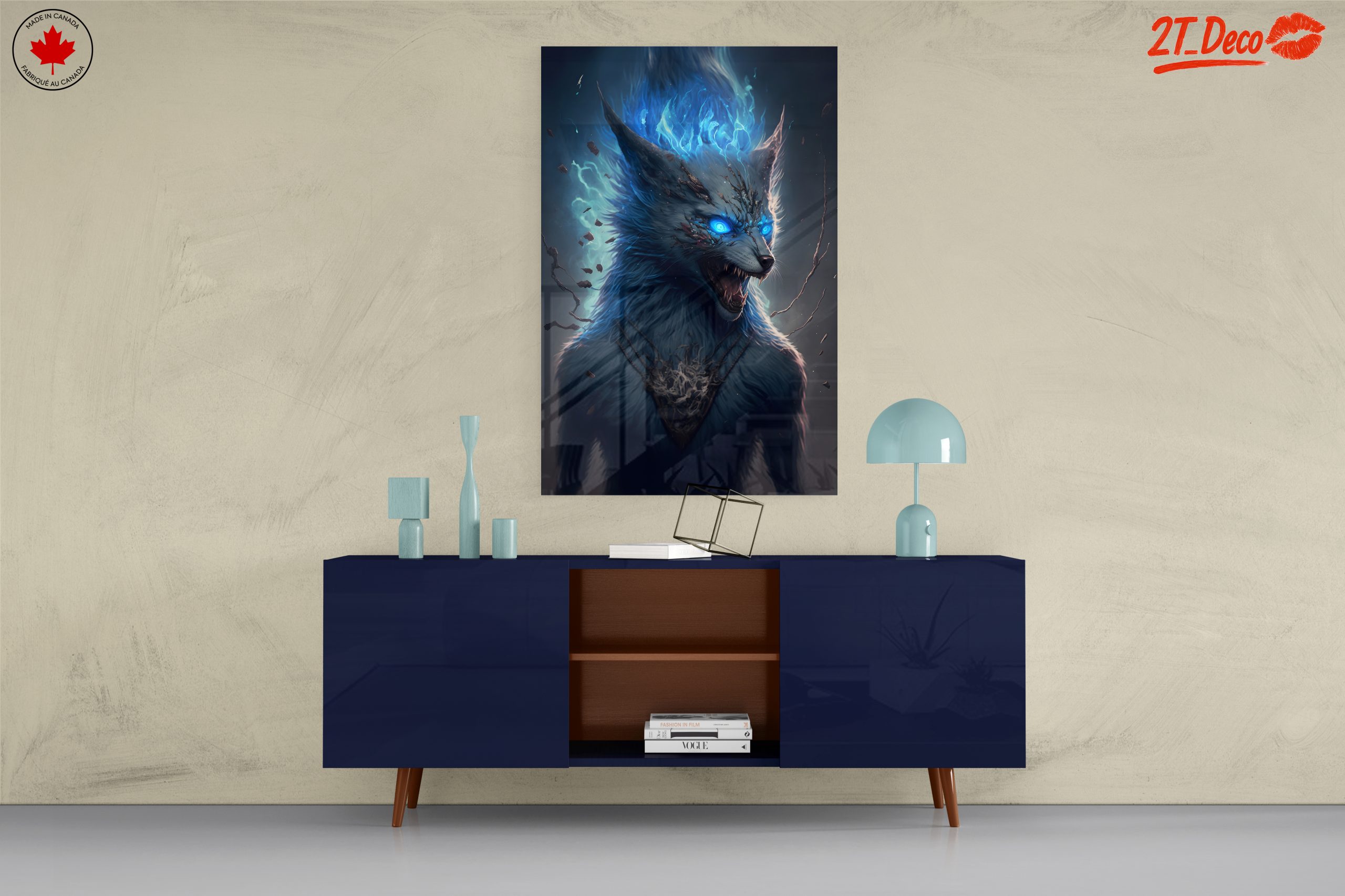 Fierce Fantasy Wolf Character - Image 8
