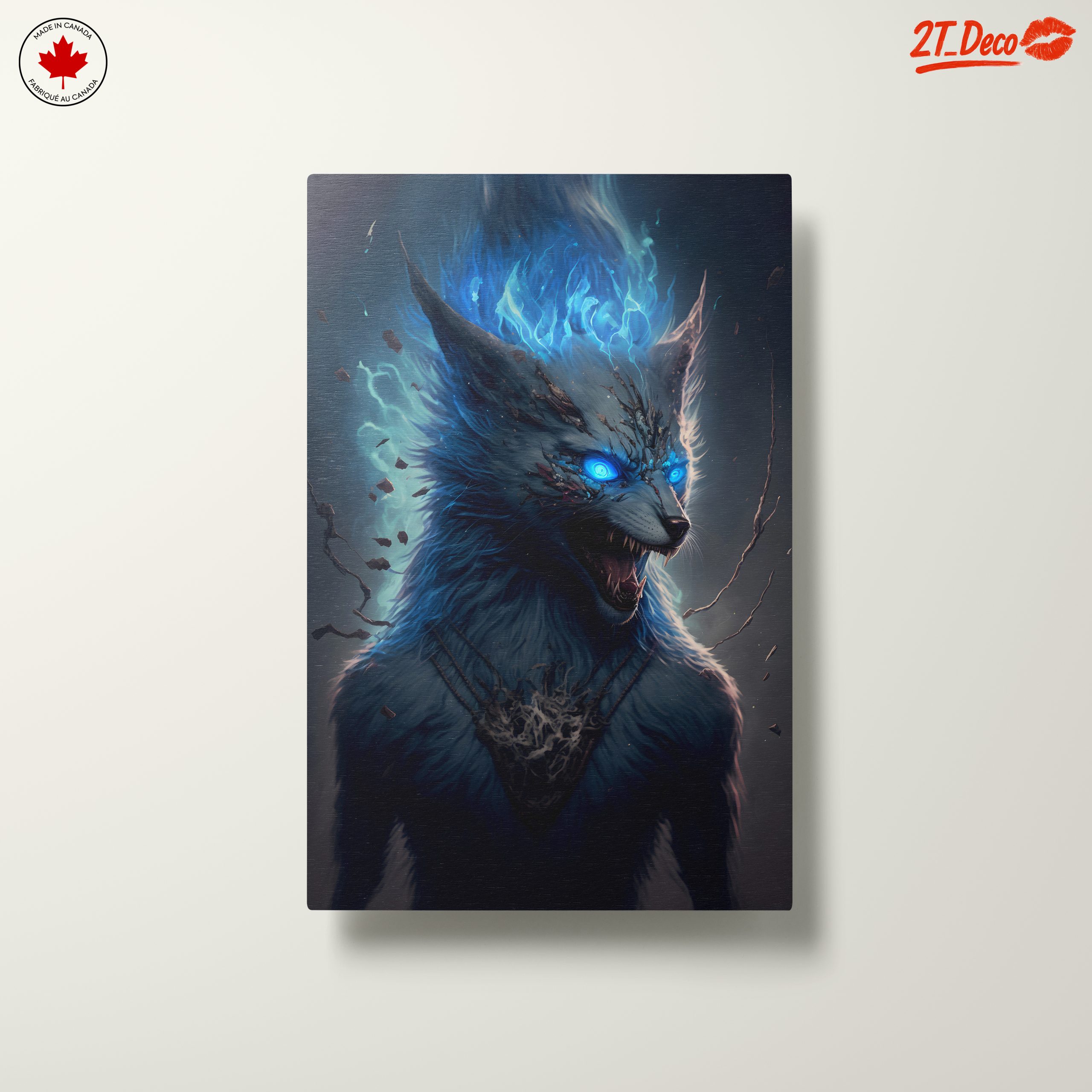 Fierce Fantasy Wolf Character - Image 10