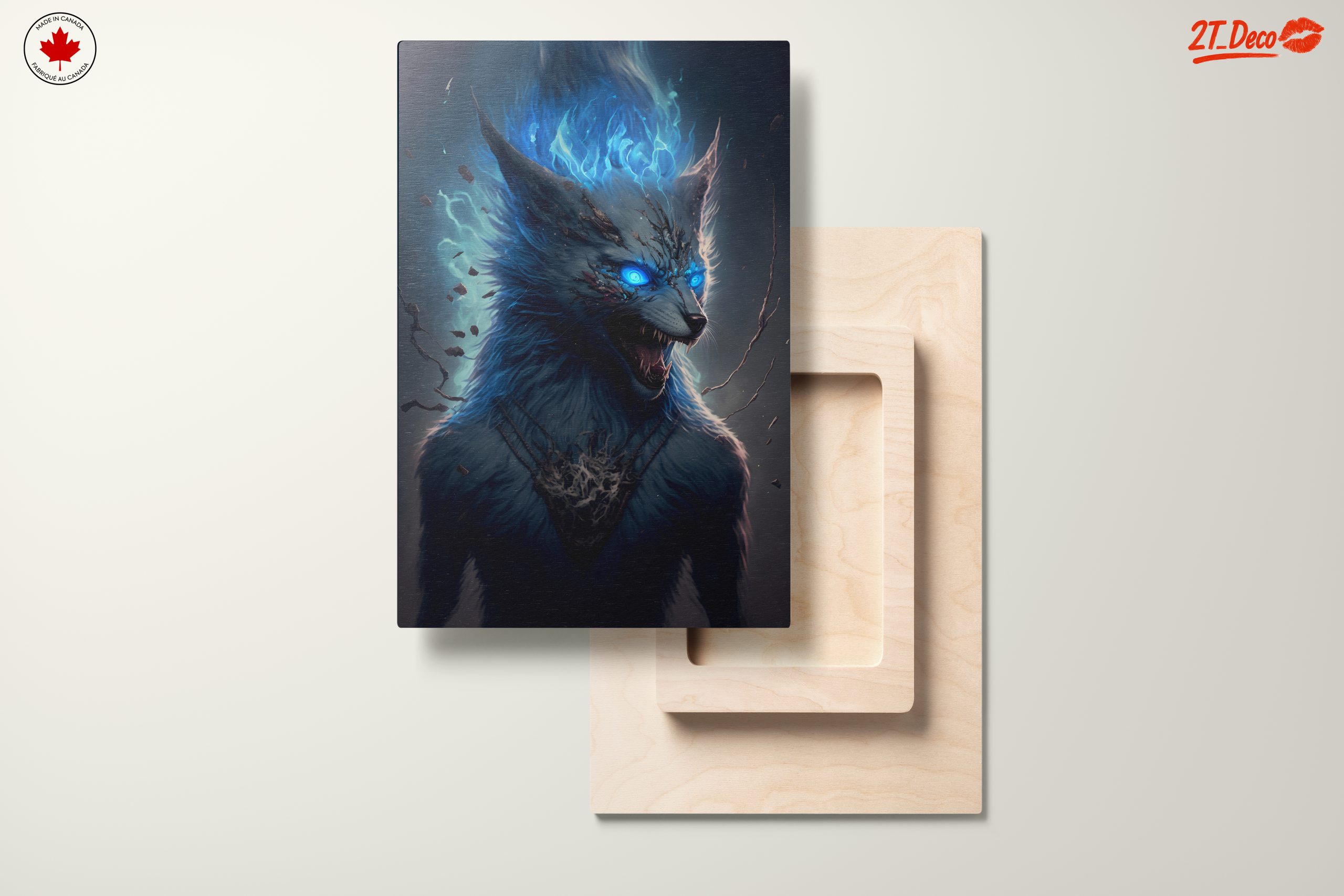 Fierce Fantasy Wolf Character - Image 11