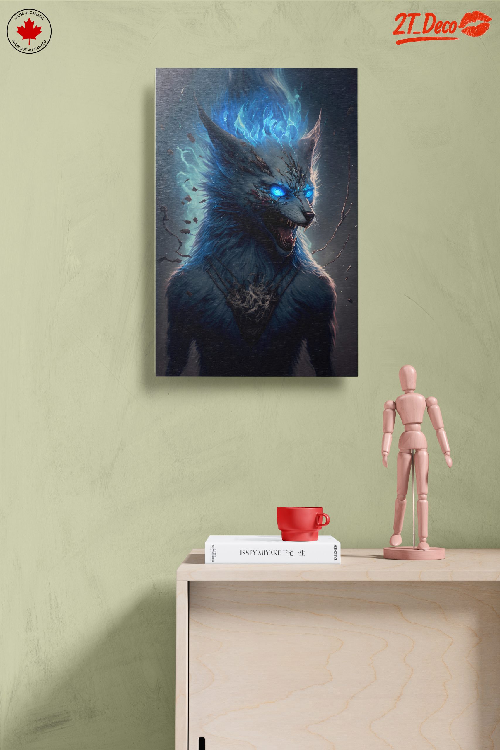Fierce Fantasy Wolf Character - Image 14