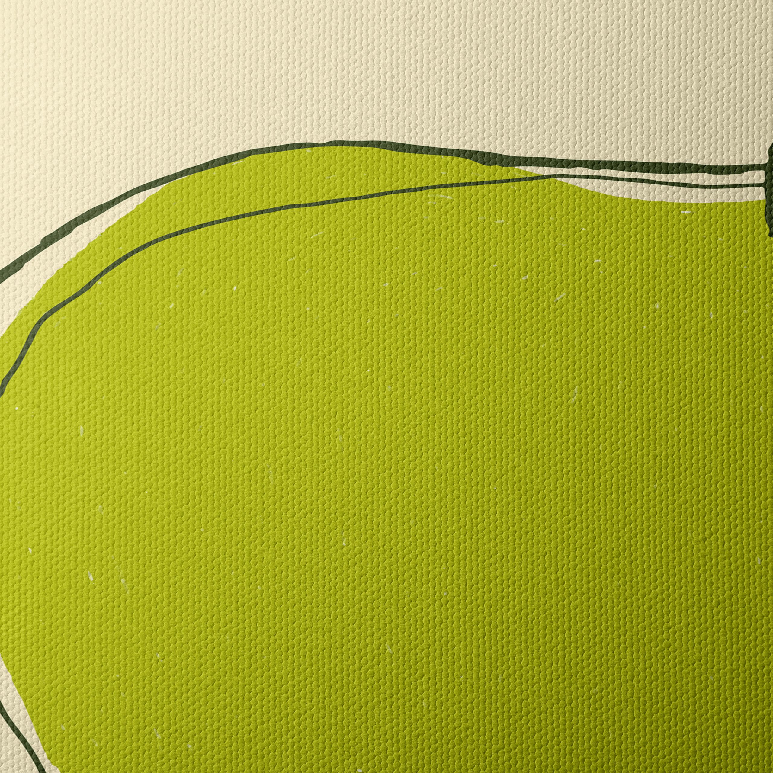 Stylized Green Apple Art - Image 4