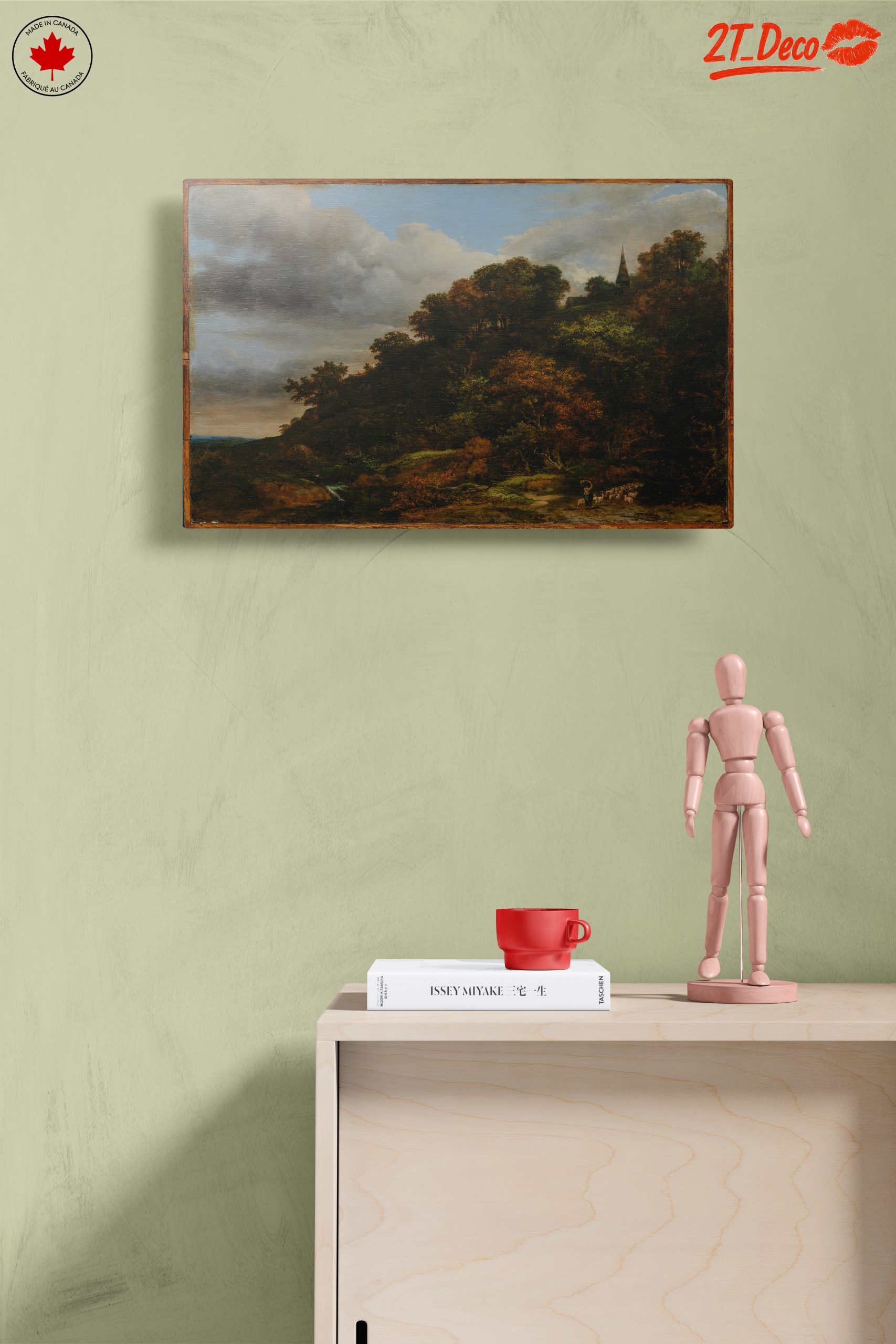 Scenic Adventure Landscape with Towering Trees - Image 14