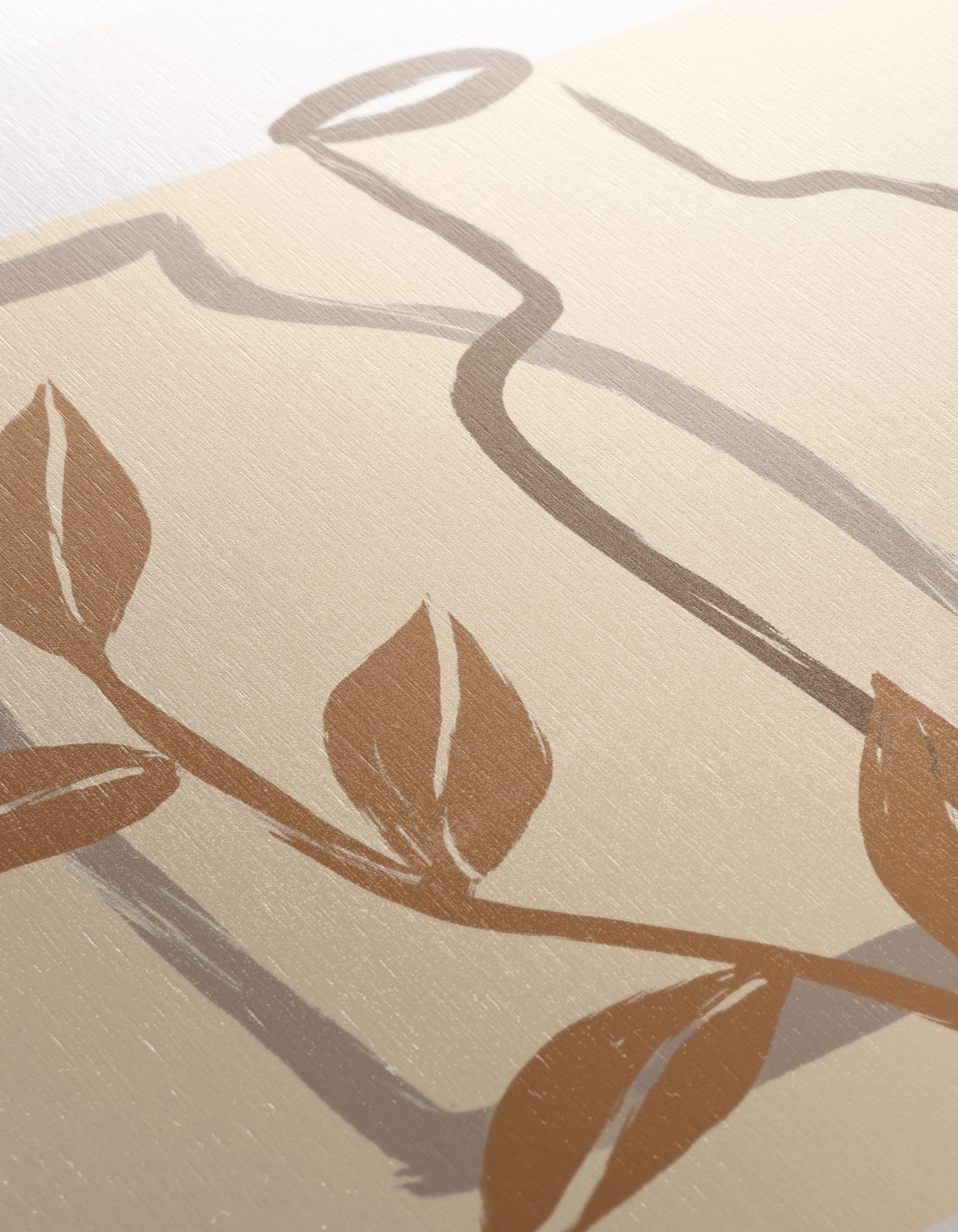 Minimalist Botanical Illustration with Bottles - Image 12