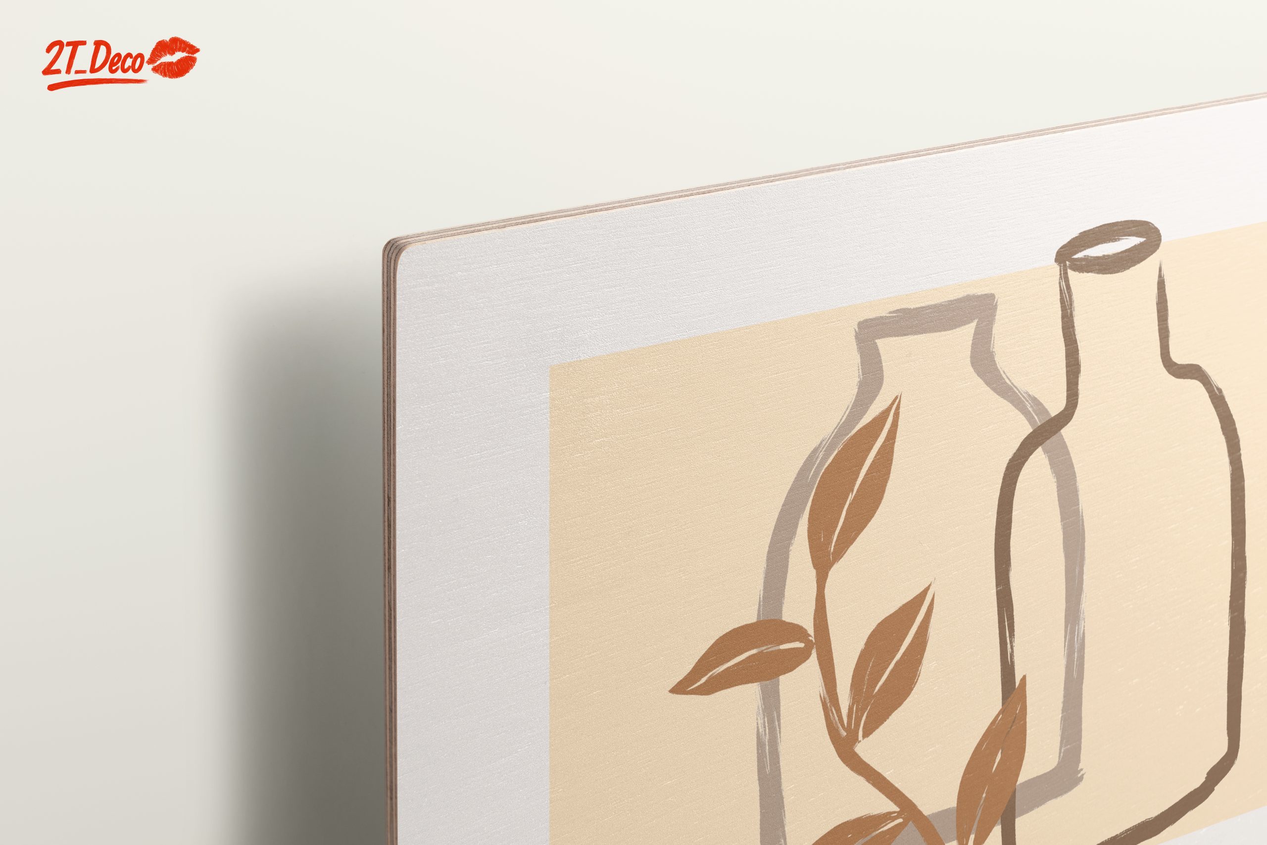 Minimalist Botanical Illustration with Bottles - Image 15