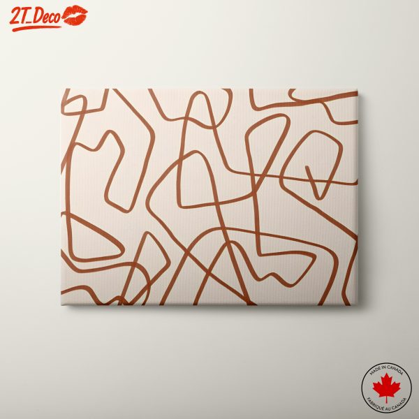 Contemporary Abstract Line Art