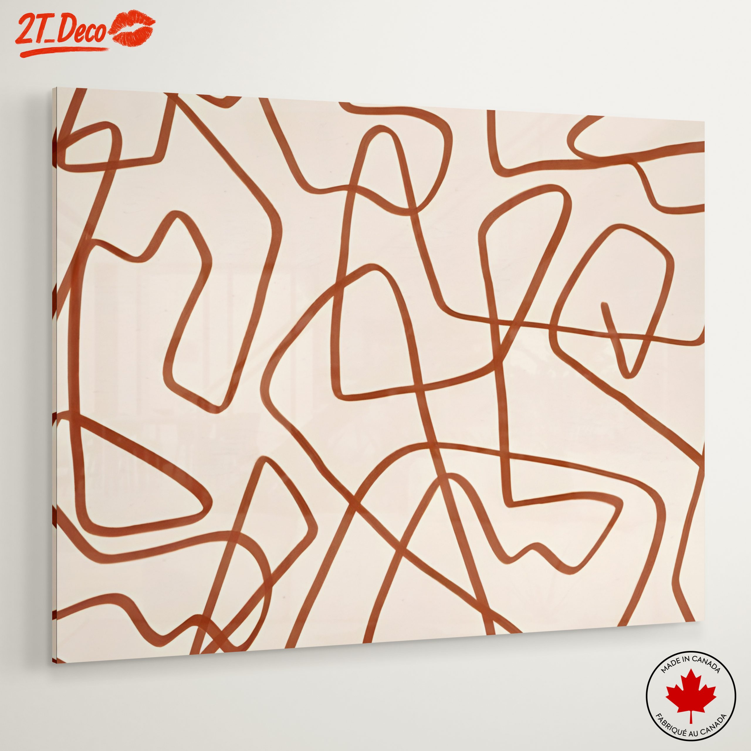Contemporary Abstract Line Art - Image 6