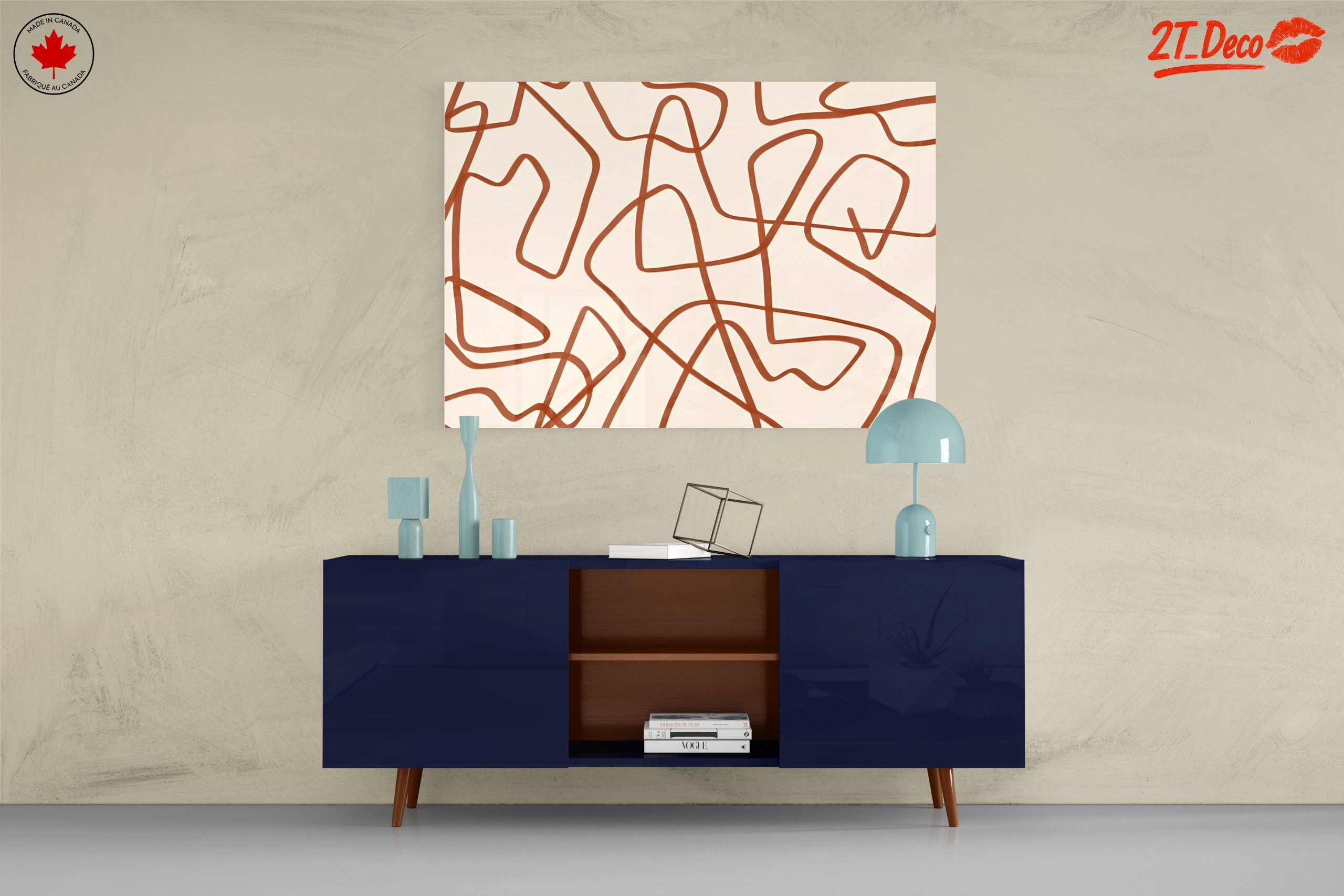 Contemporary Abstract Line Art - Image 8