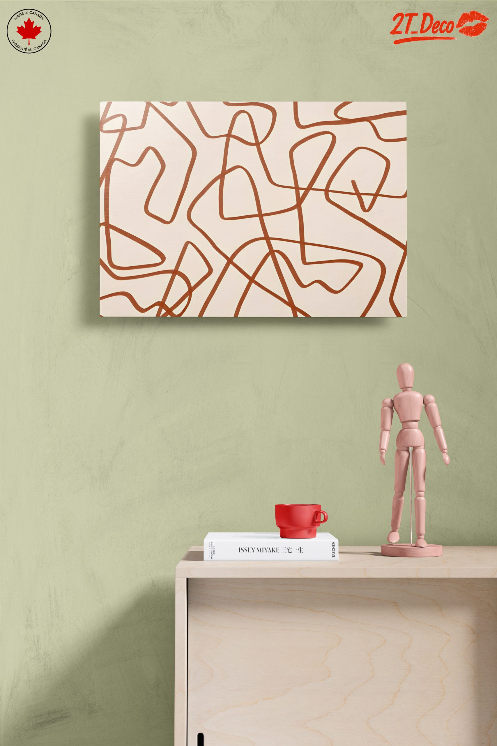 Contemporary Abstract Line Art - Image 14