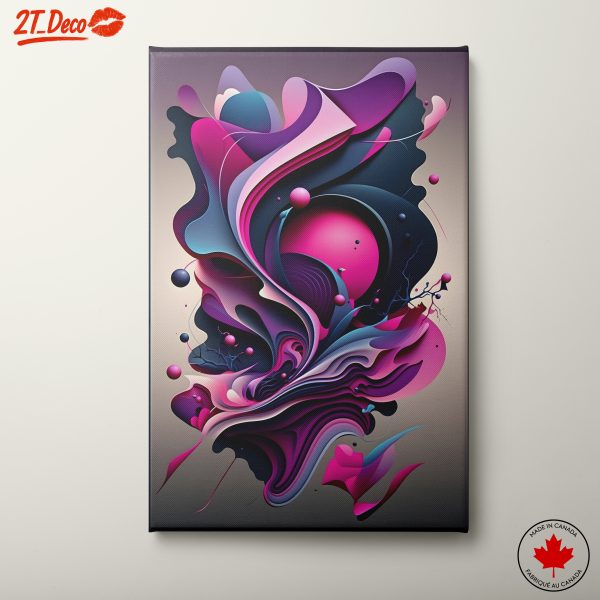 Vibrant Dynamic Abstract Artwork 3