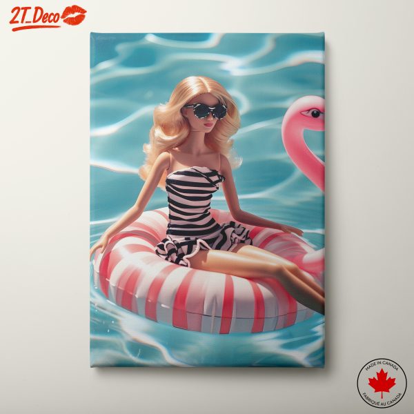 Charming Character Relaxing by the Pool