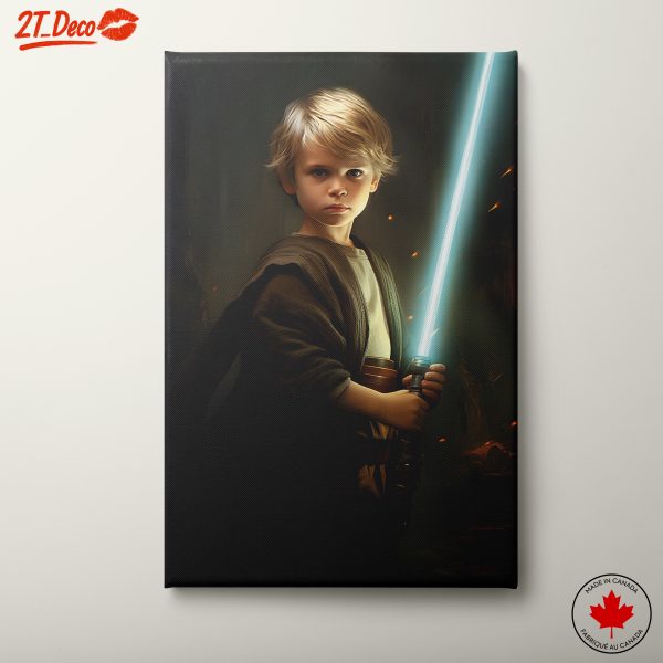 Dynamic Young Jedi Art
