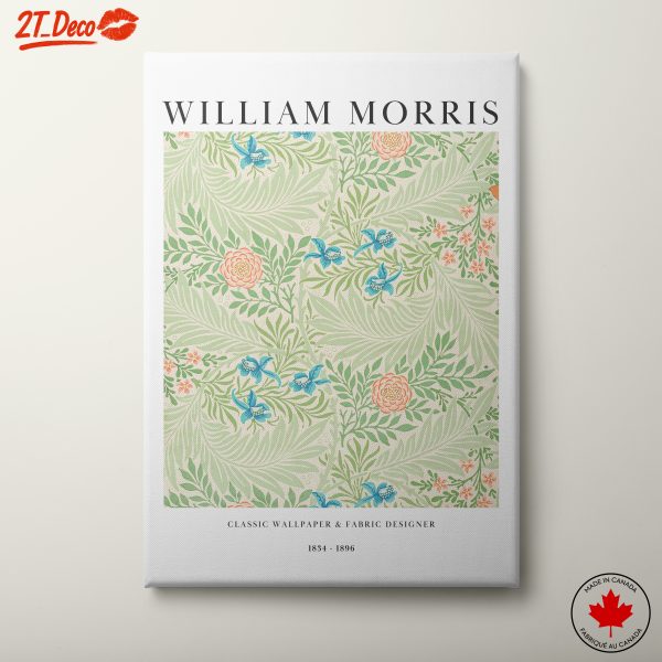 William Morris Floral Botanical Art