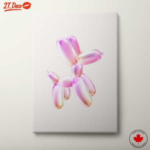 Colorful Balloon Dog Art