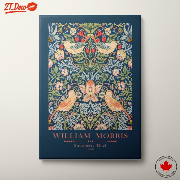 William Morris Strawberry Thief Floral Art