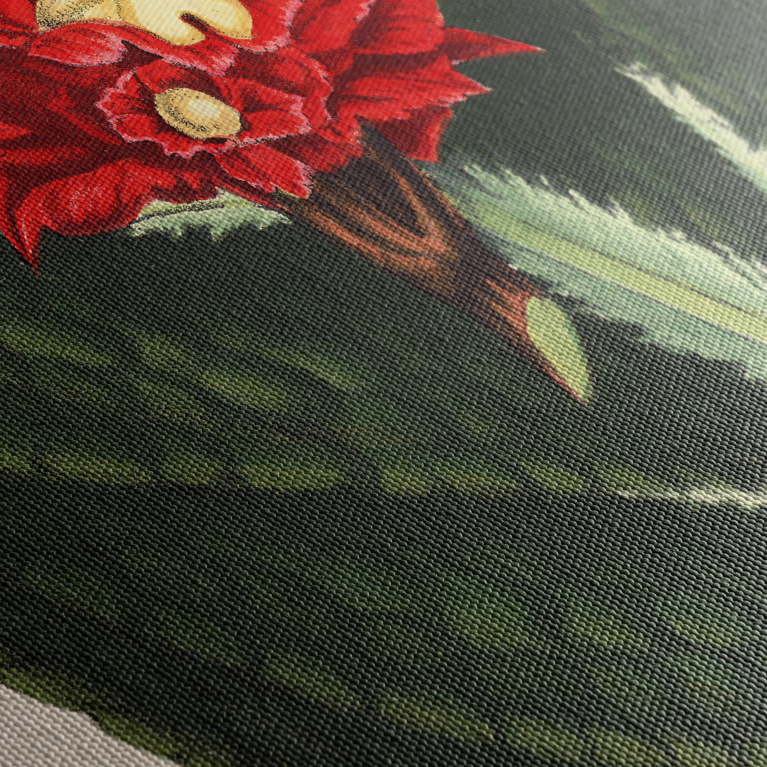 Vibrant Botanical Illustration of Alloplectus Vittatus - Image 5