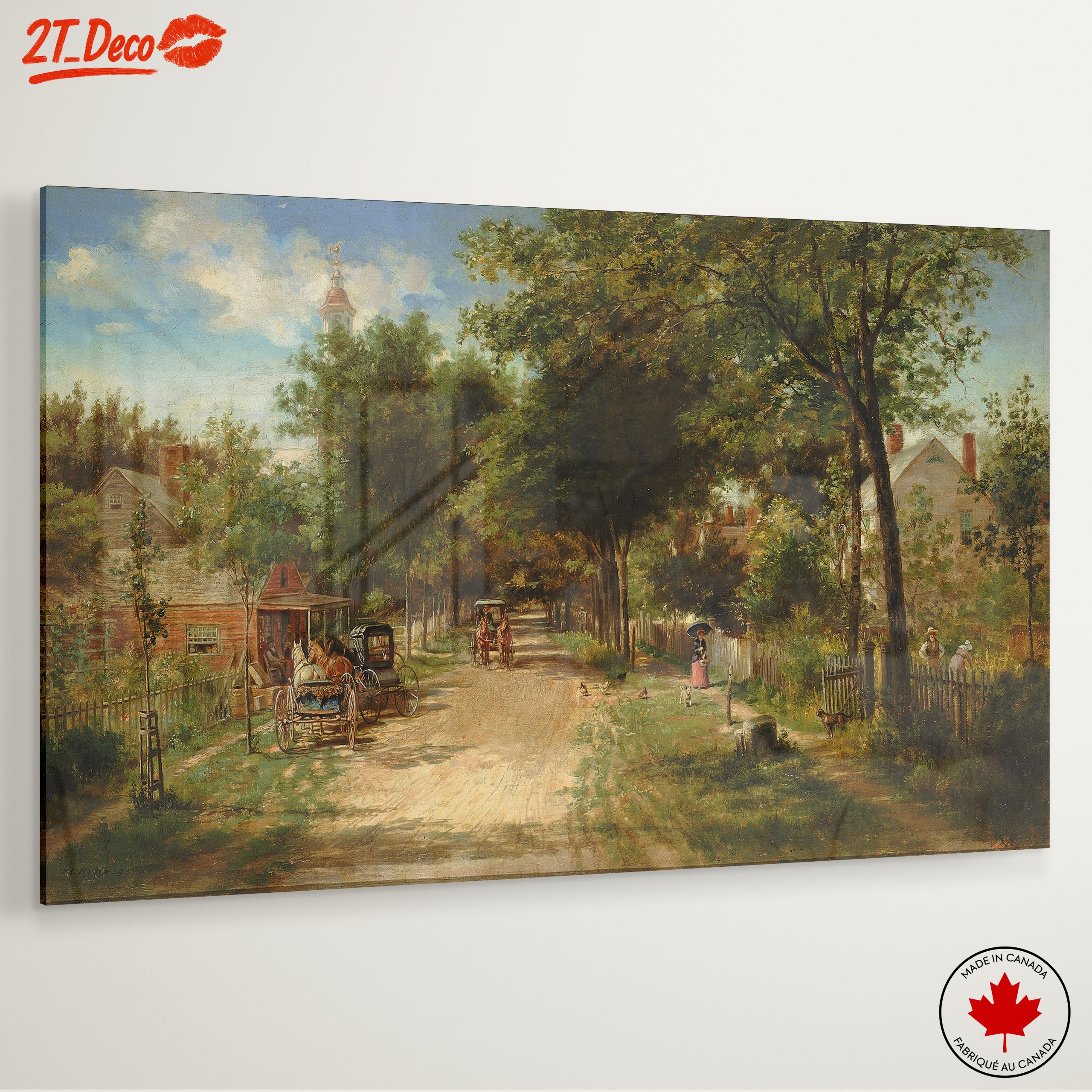 Charming Historical Village Scene - Image 6