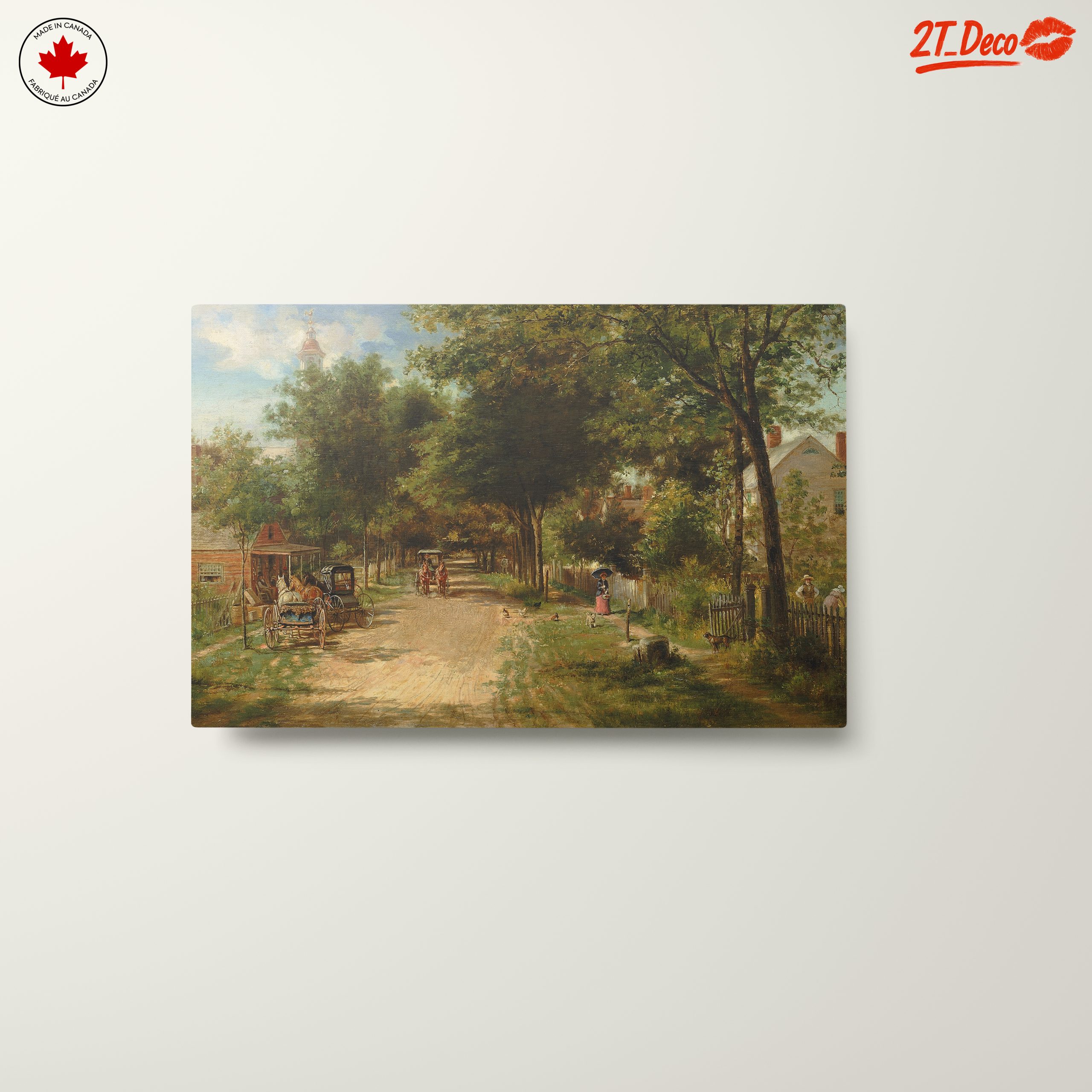 Charming Historical Village Scene - Image 10