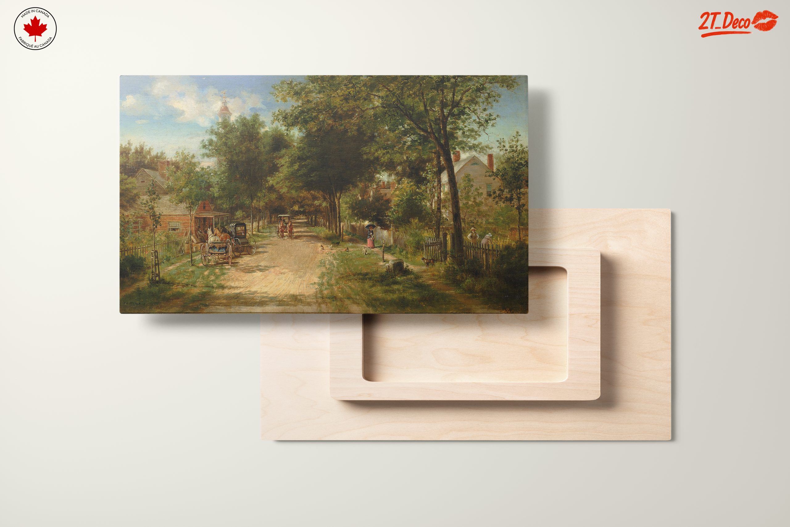 Charming Historical Village Scene - Image 11