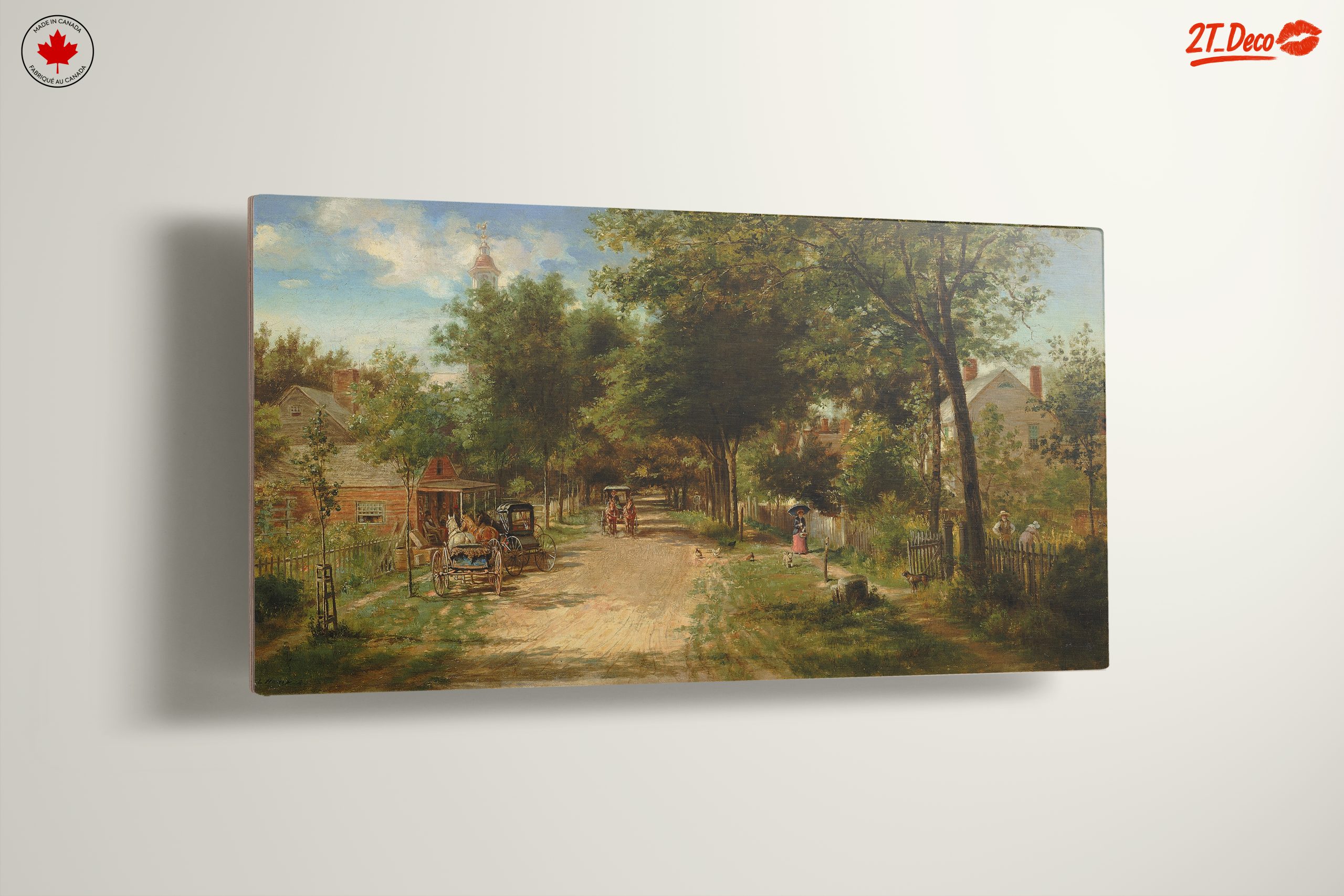 Charming Historical Village Scene - Image 13