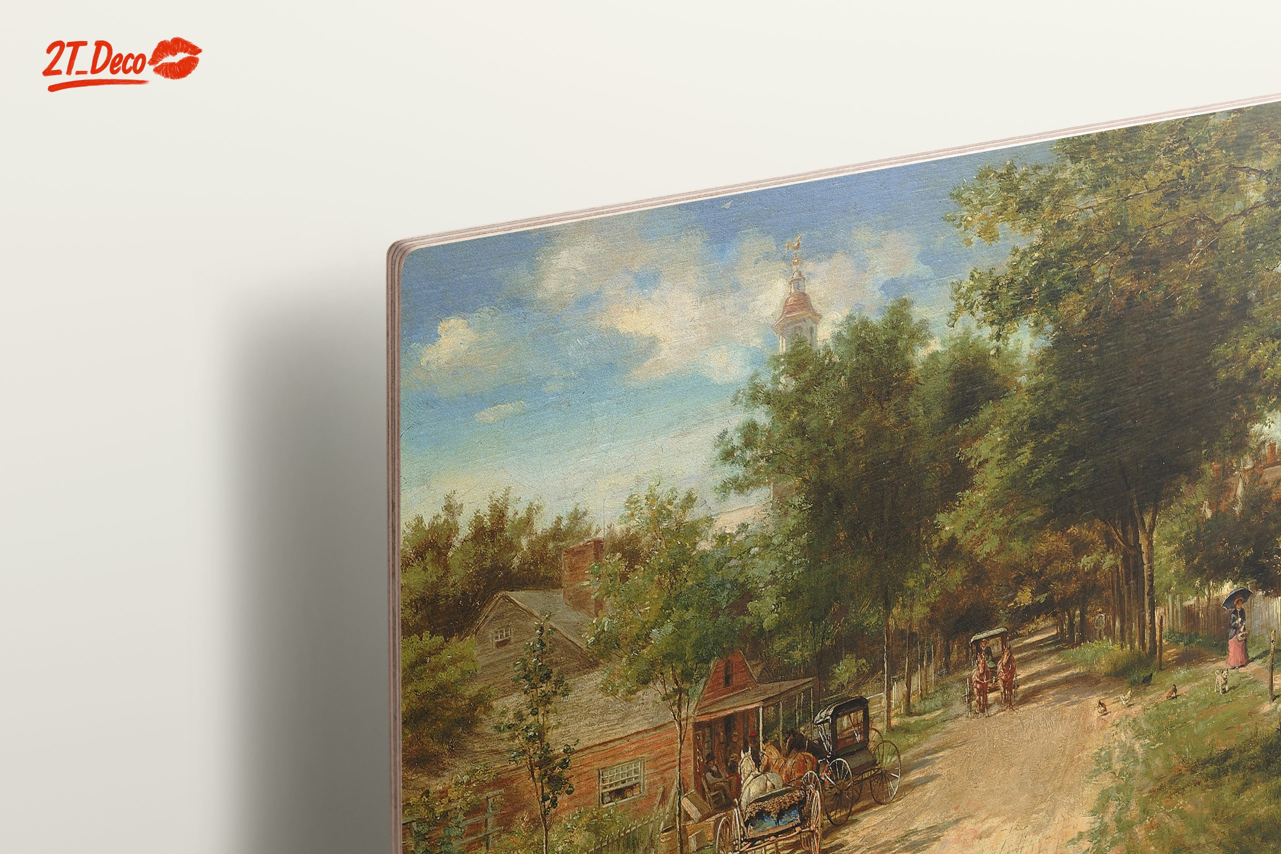 Charming Historical Village Scene - Image 15