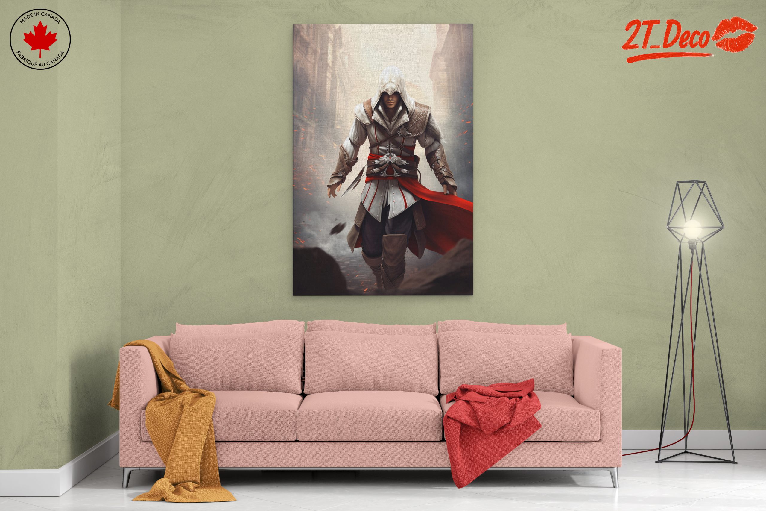 Heroic Dynamic Assassin Character Art - Image 2