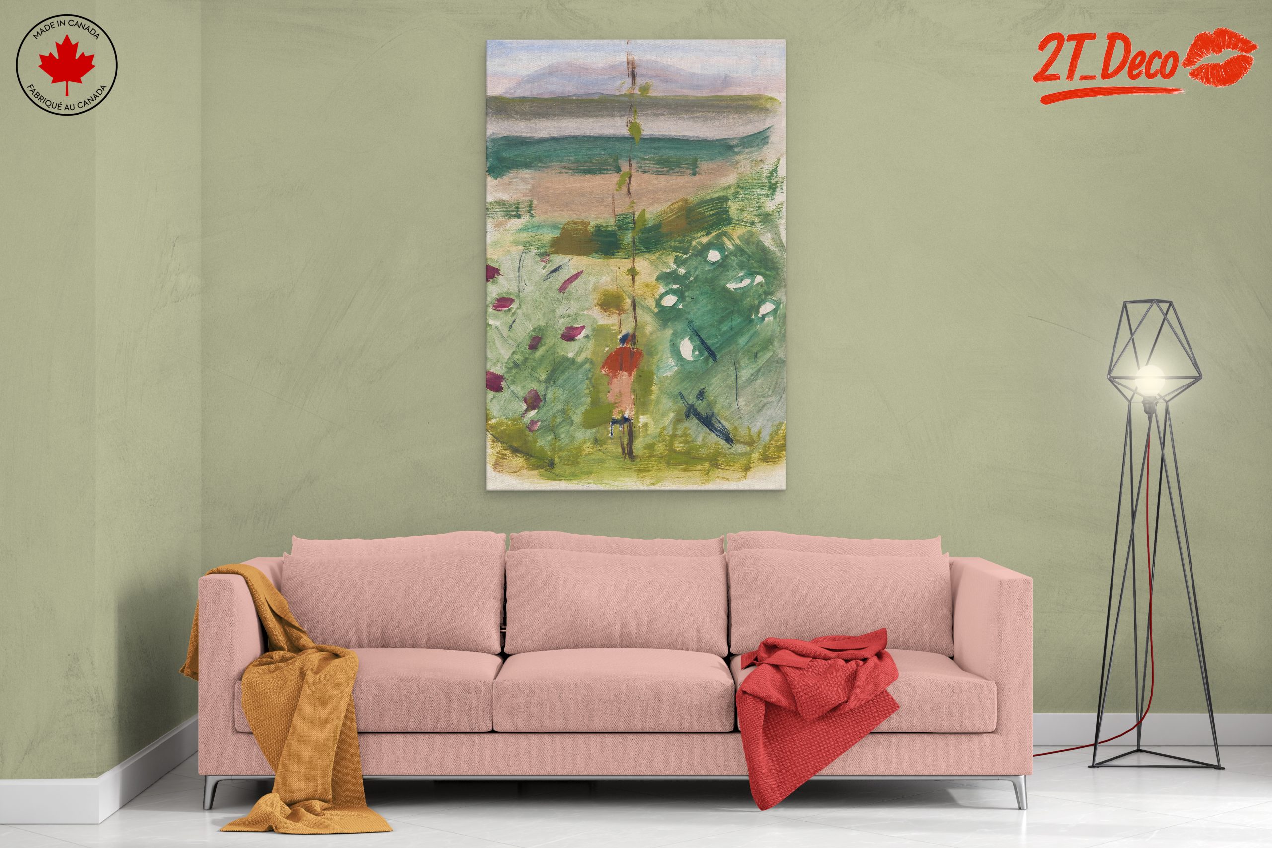 Expressive Abstract Landscape Art - Image 2