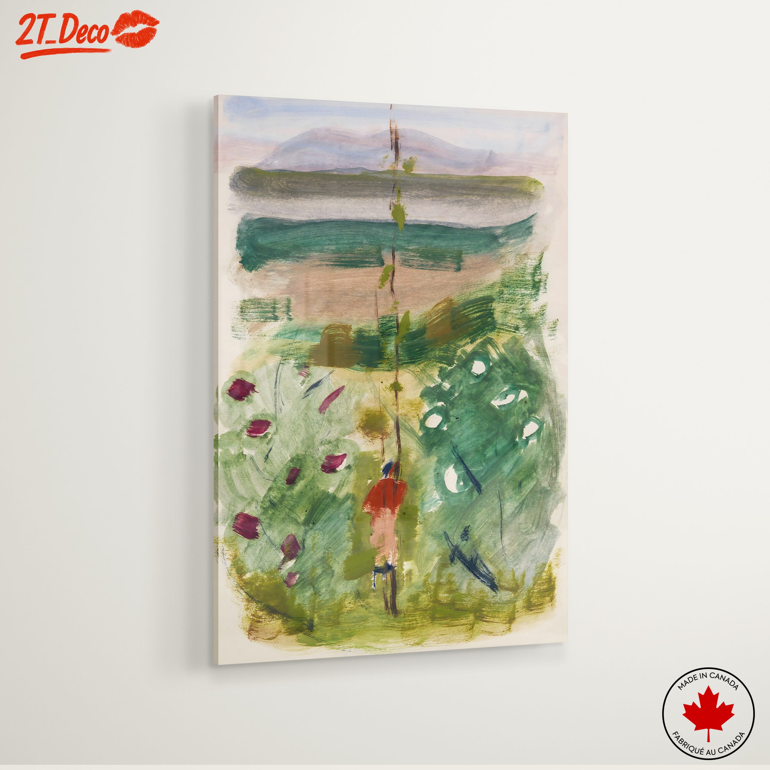 Expressive Abstract Landscape Art - Image 6
