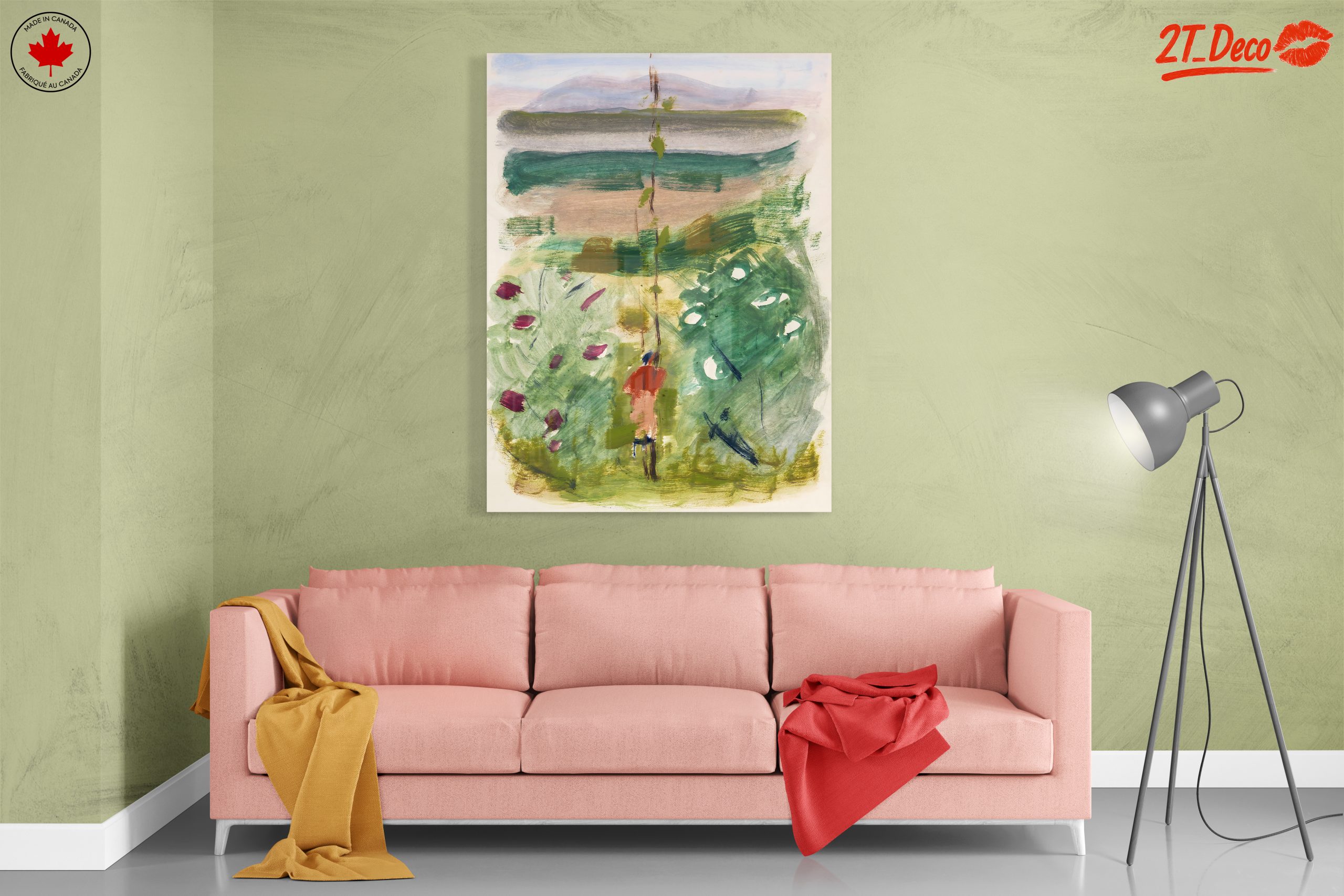 Expressive Abstract Landscape Art - Image 7