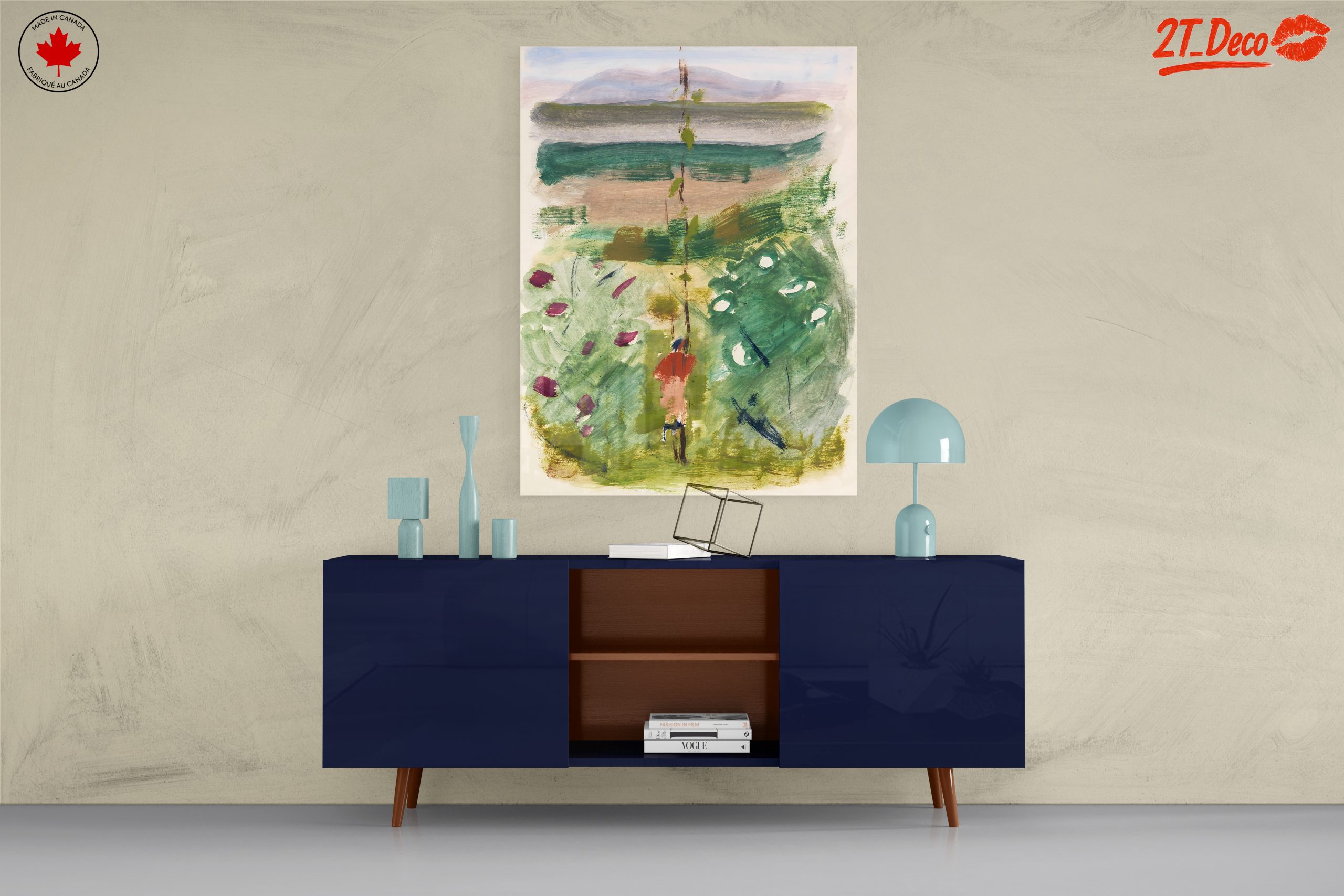 Expressive Abstract Landscape Art - Image 8
