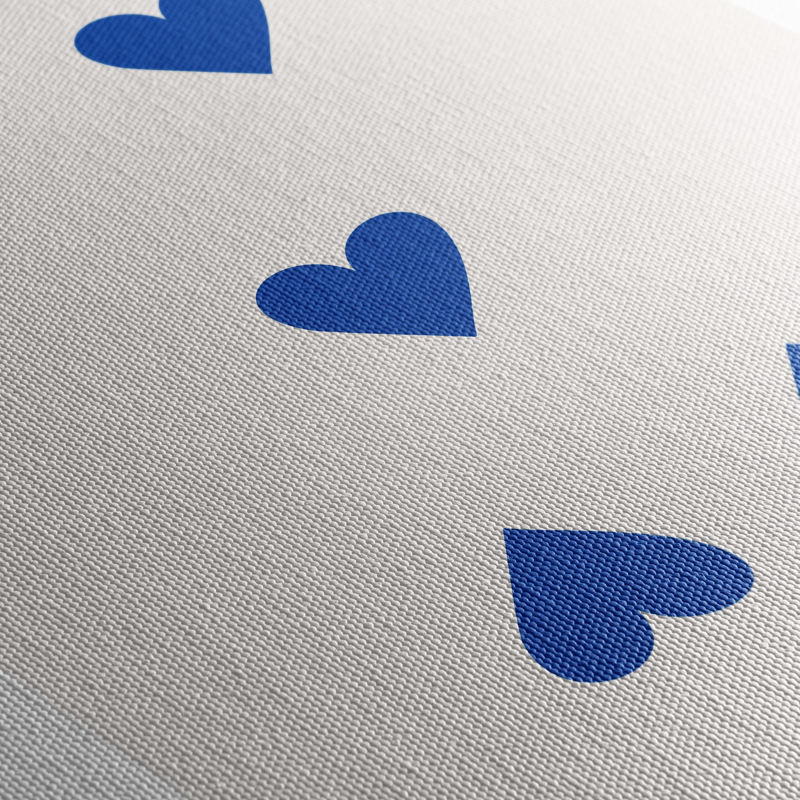 Stylized Five of Hearts Playing Card Art - Image 5